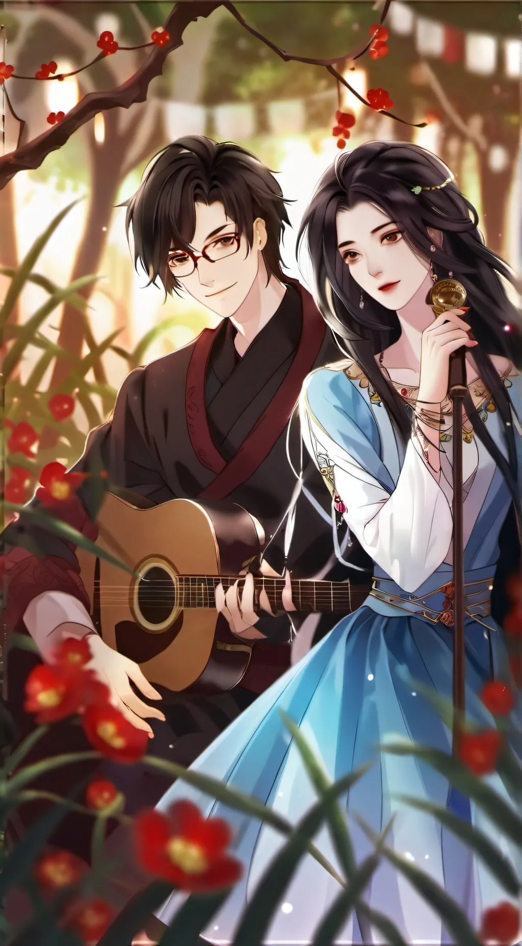 ai character: mei background