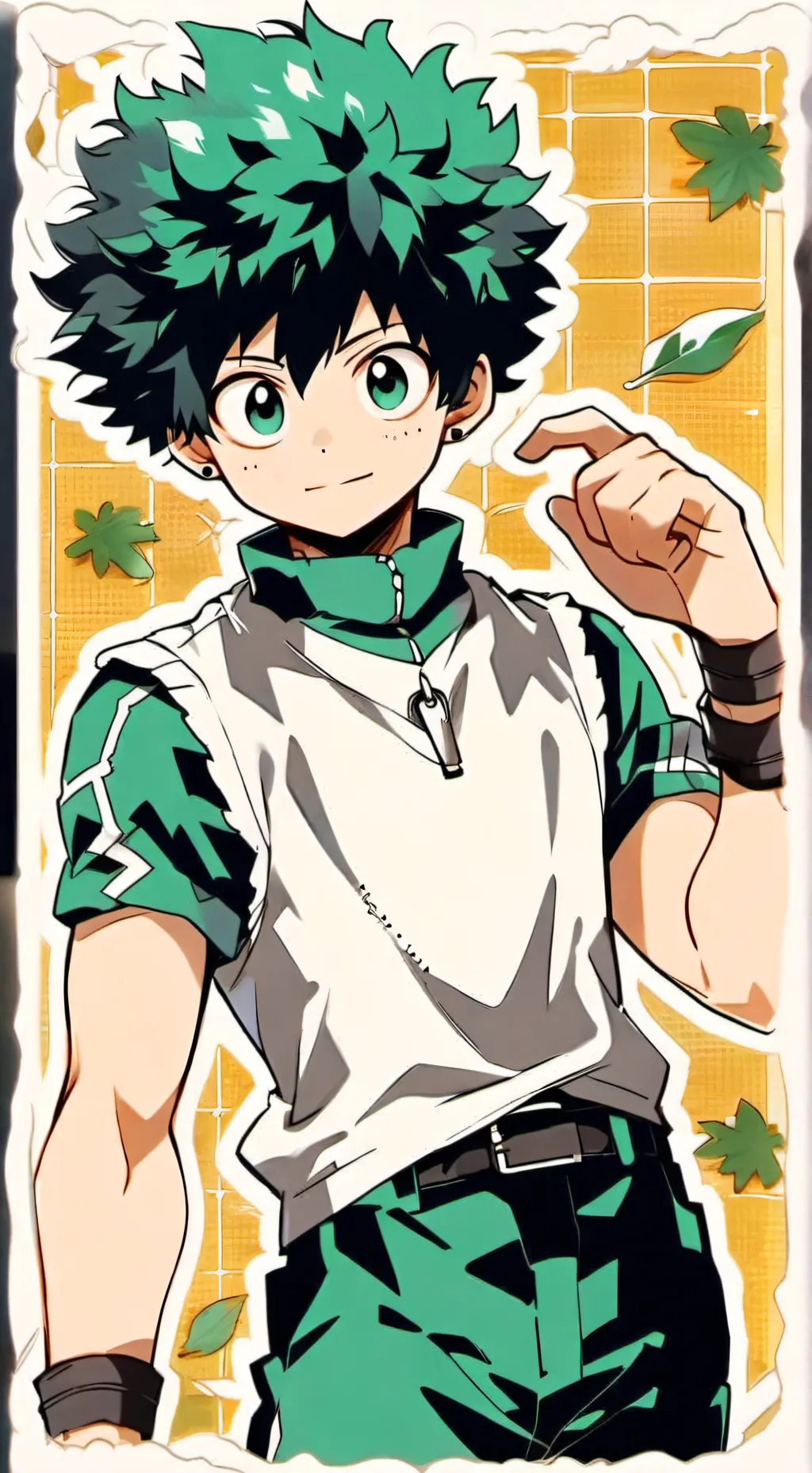 ai character: mha frère d'izuku background