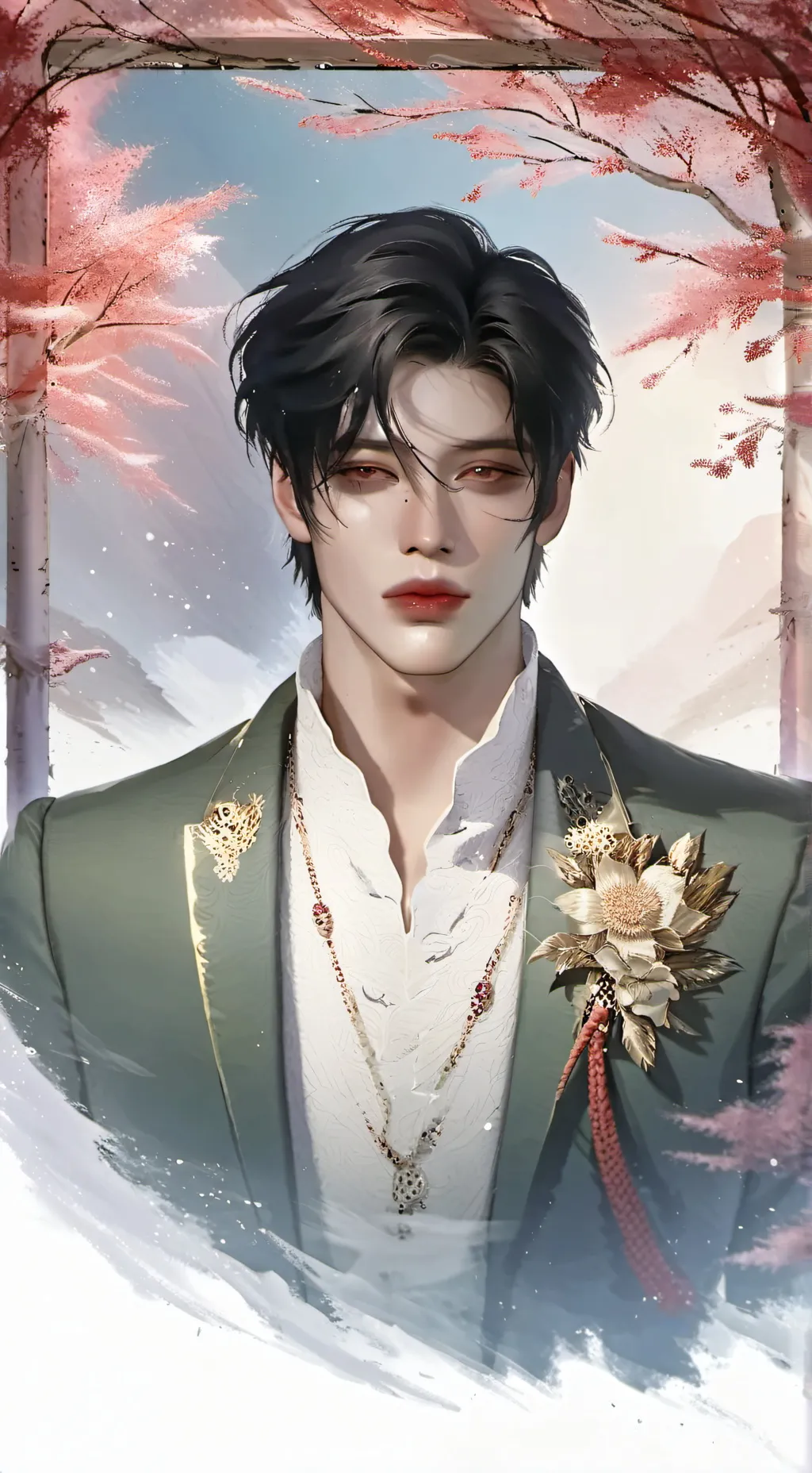 ai character: Maxwell  background