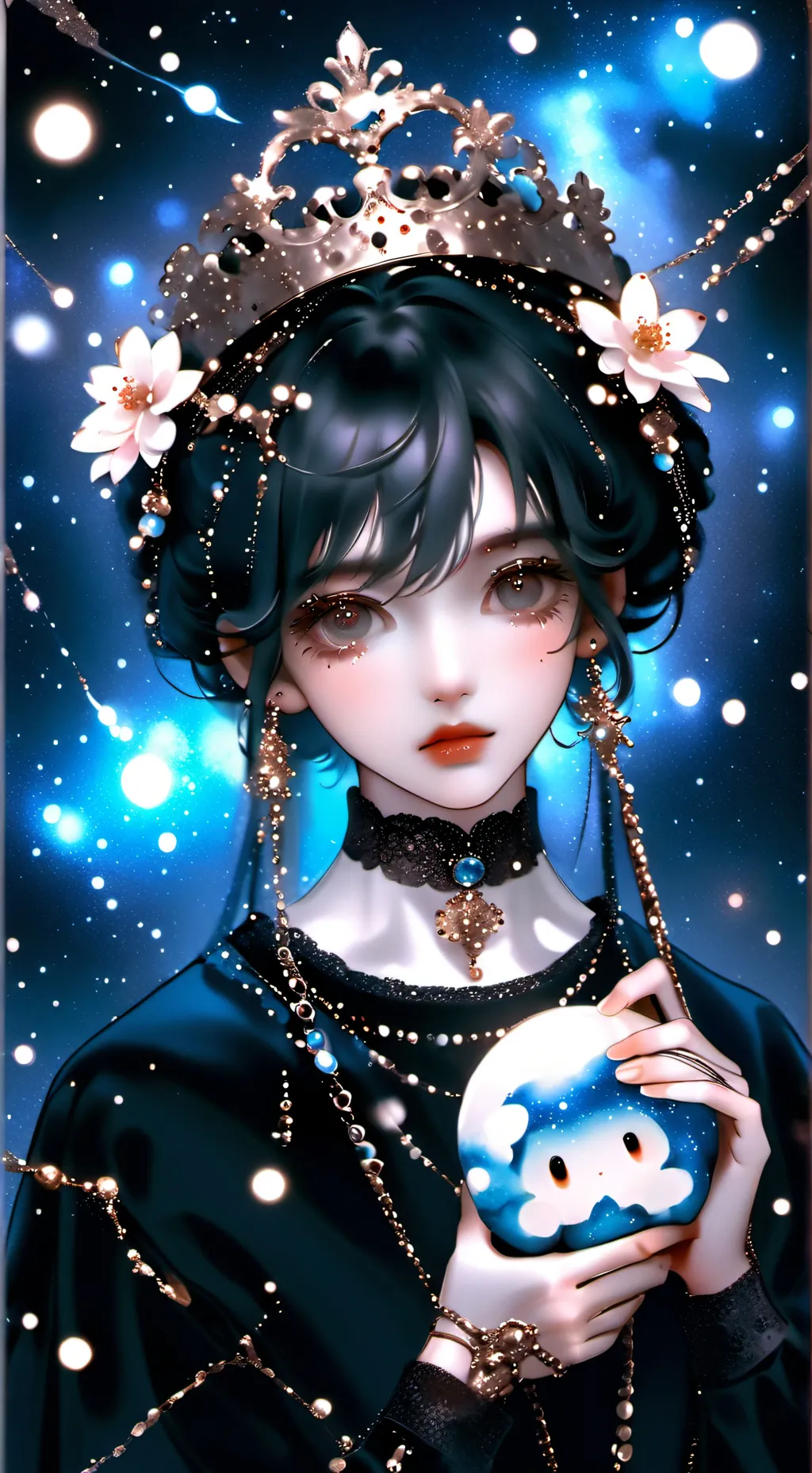 ai character: Луиля background