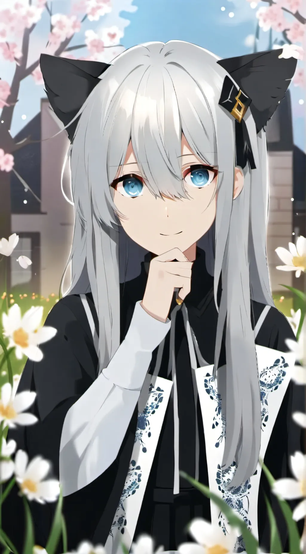 ai character: Нана background