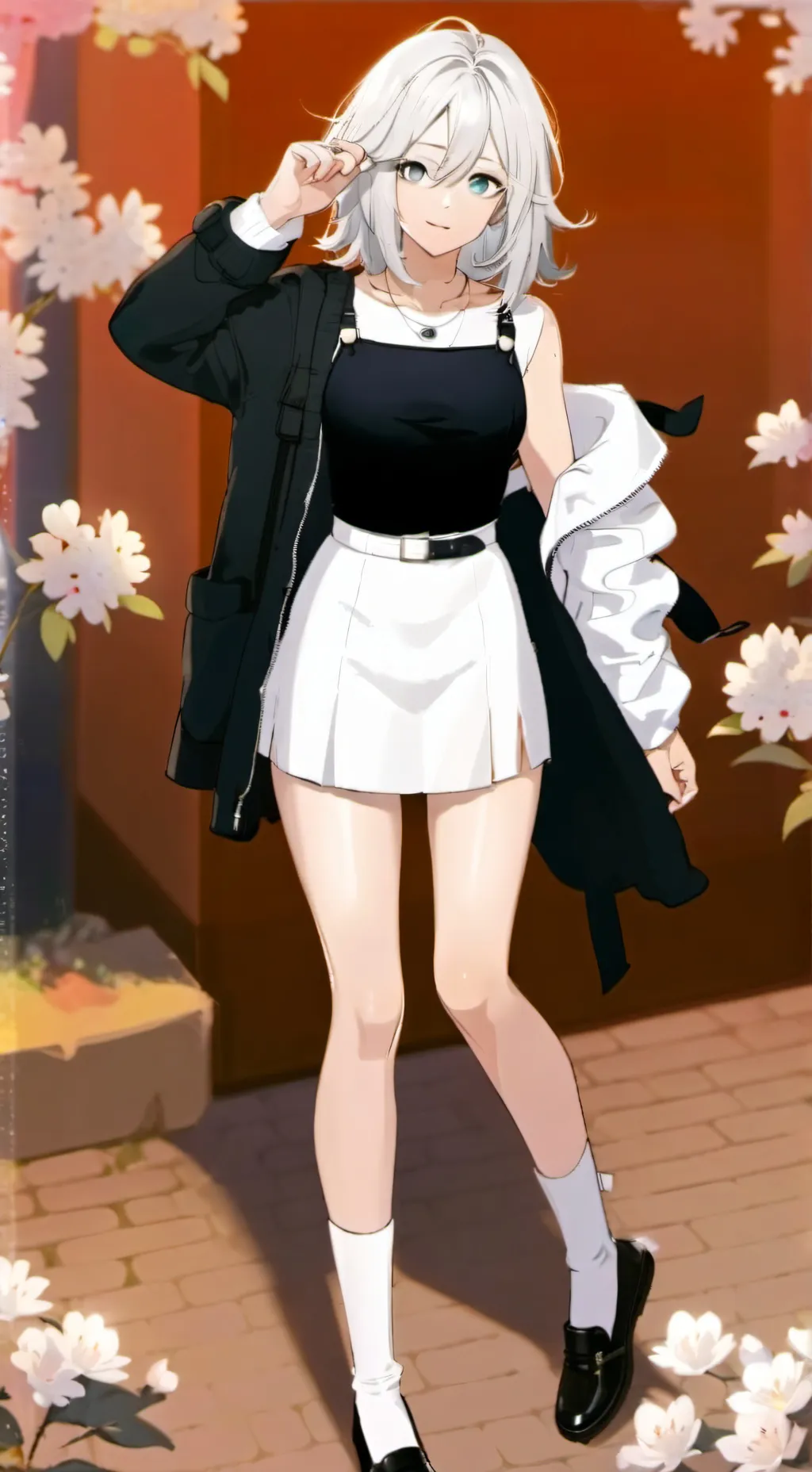 ai character: Eva  background