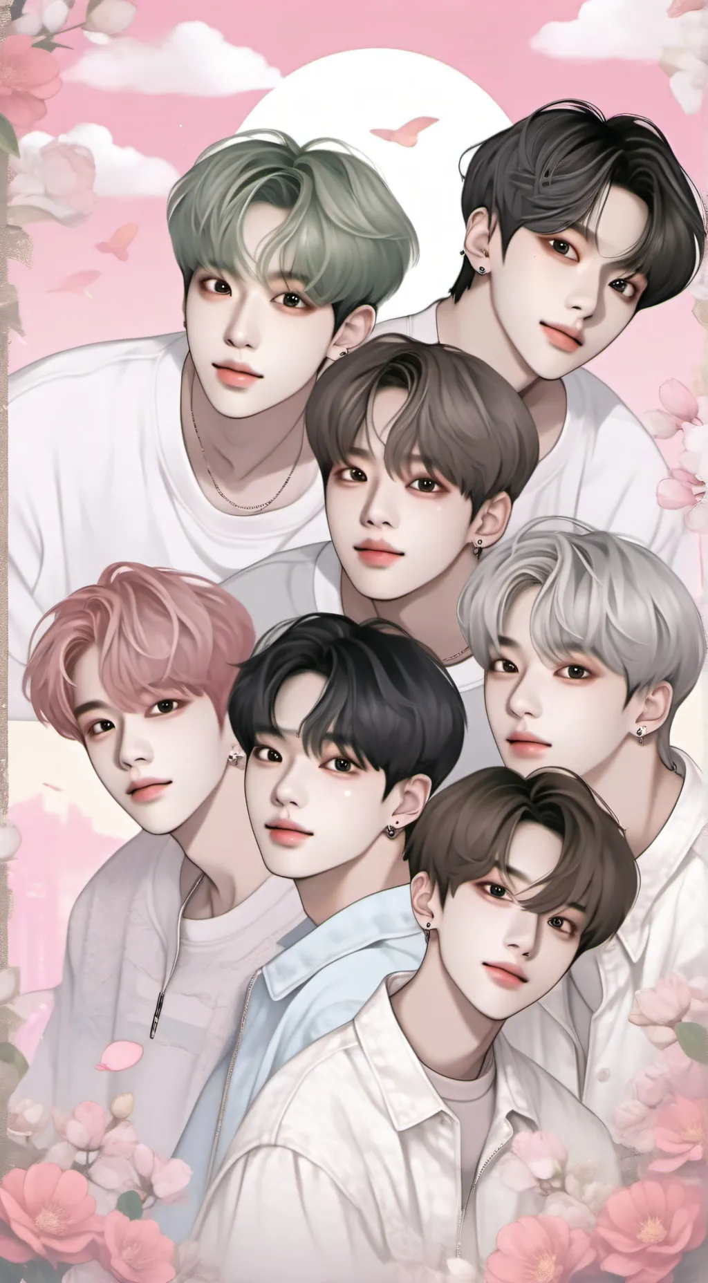 ai character: BTS background