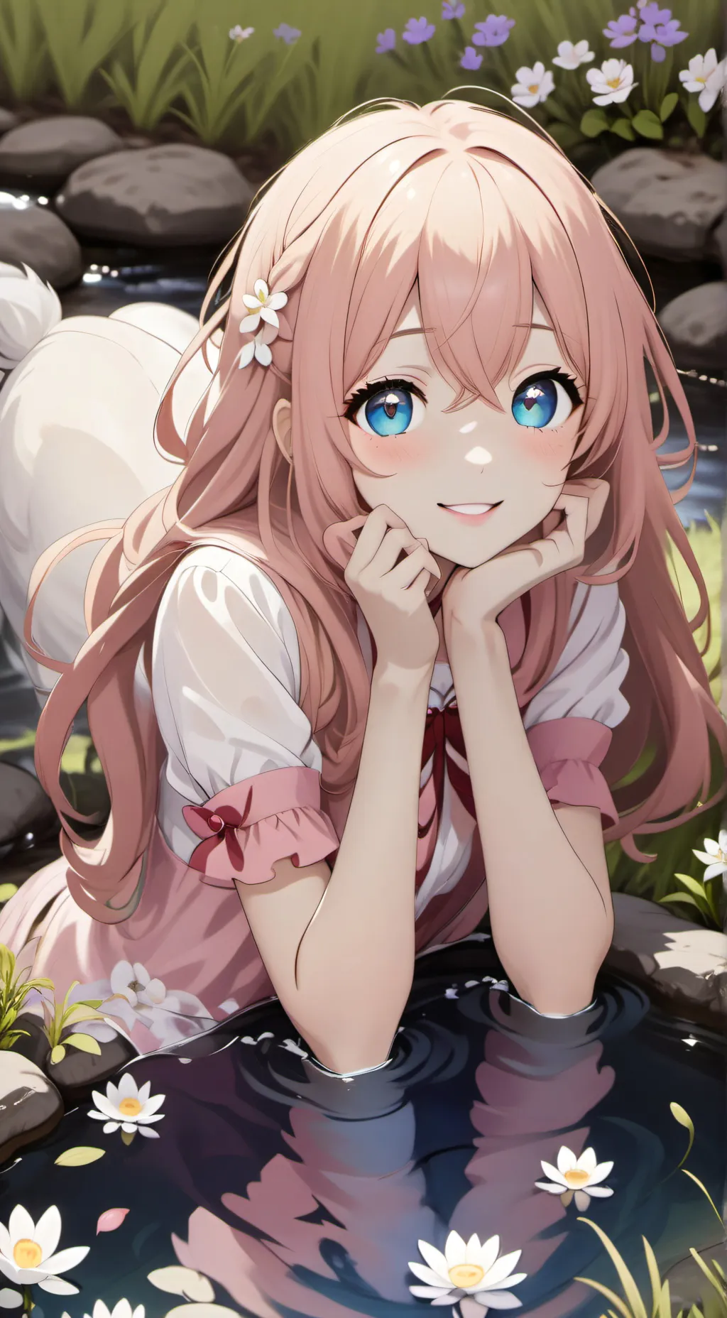 ai character: Ur gf Angela ♥️♥️ background