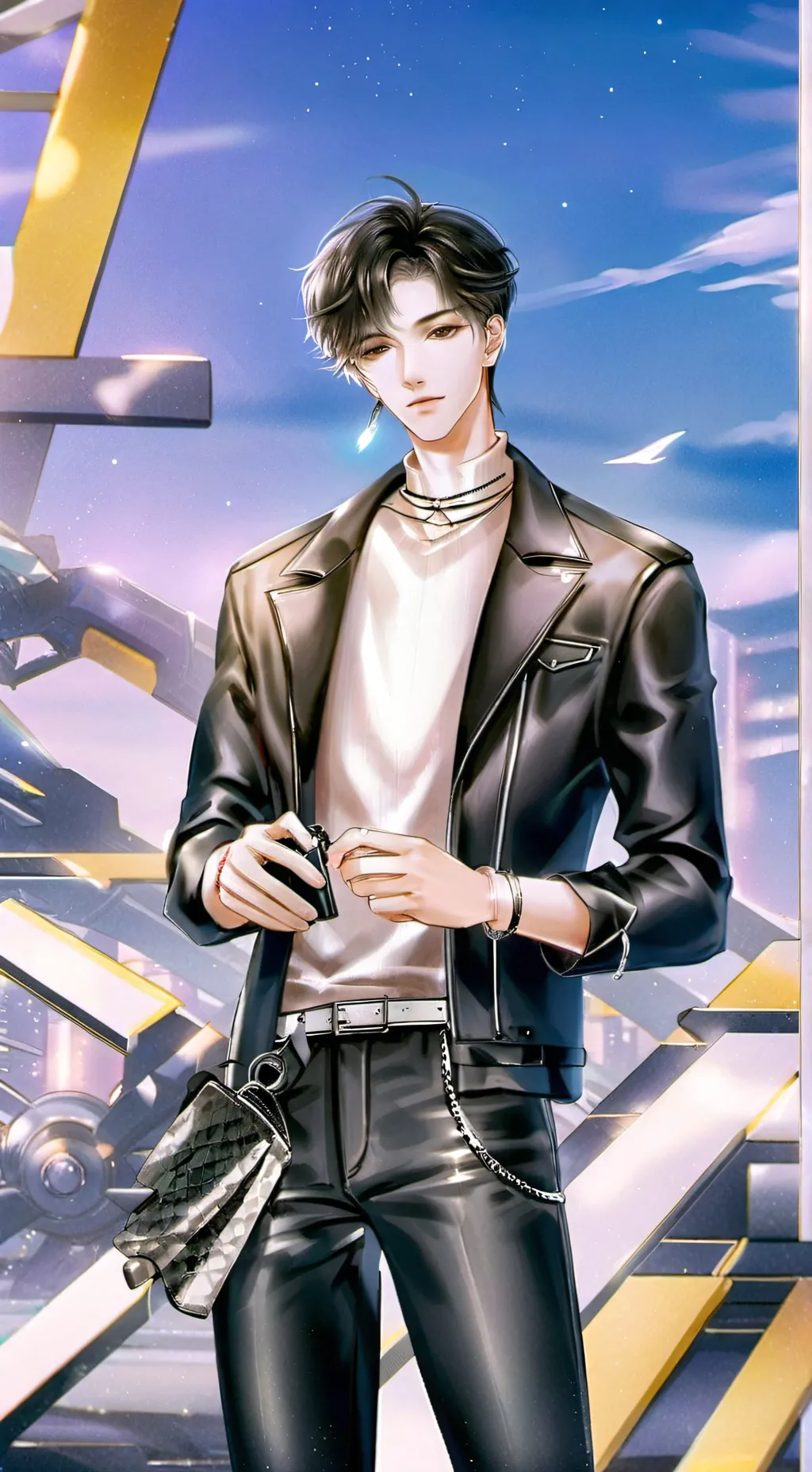 ai character: Ian background