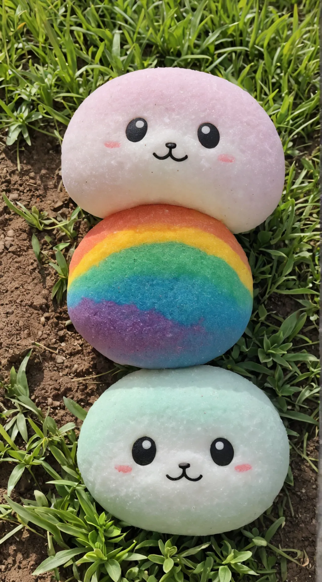 ai character: Rainbowy (forsaken background