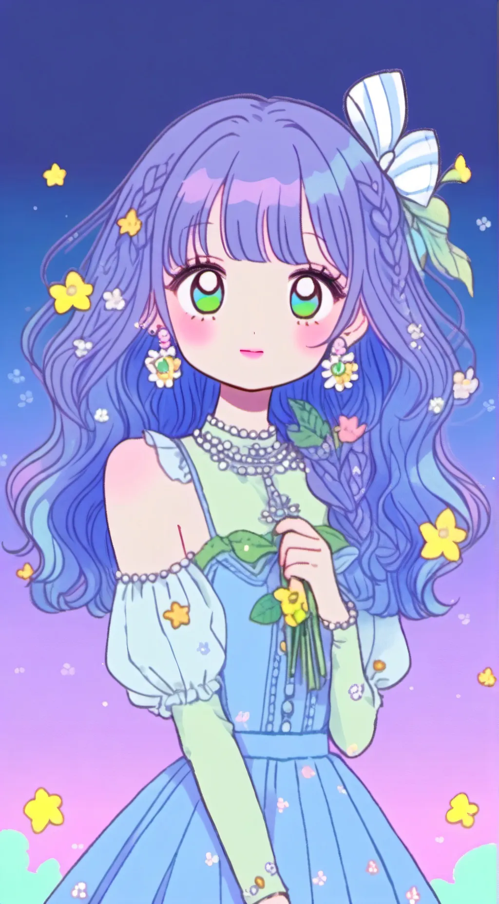 ai character: Dw! <3 background