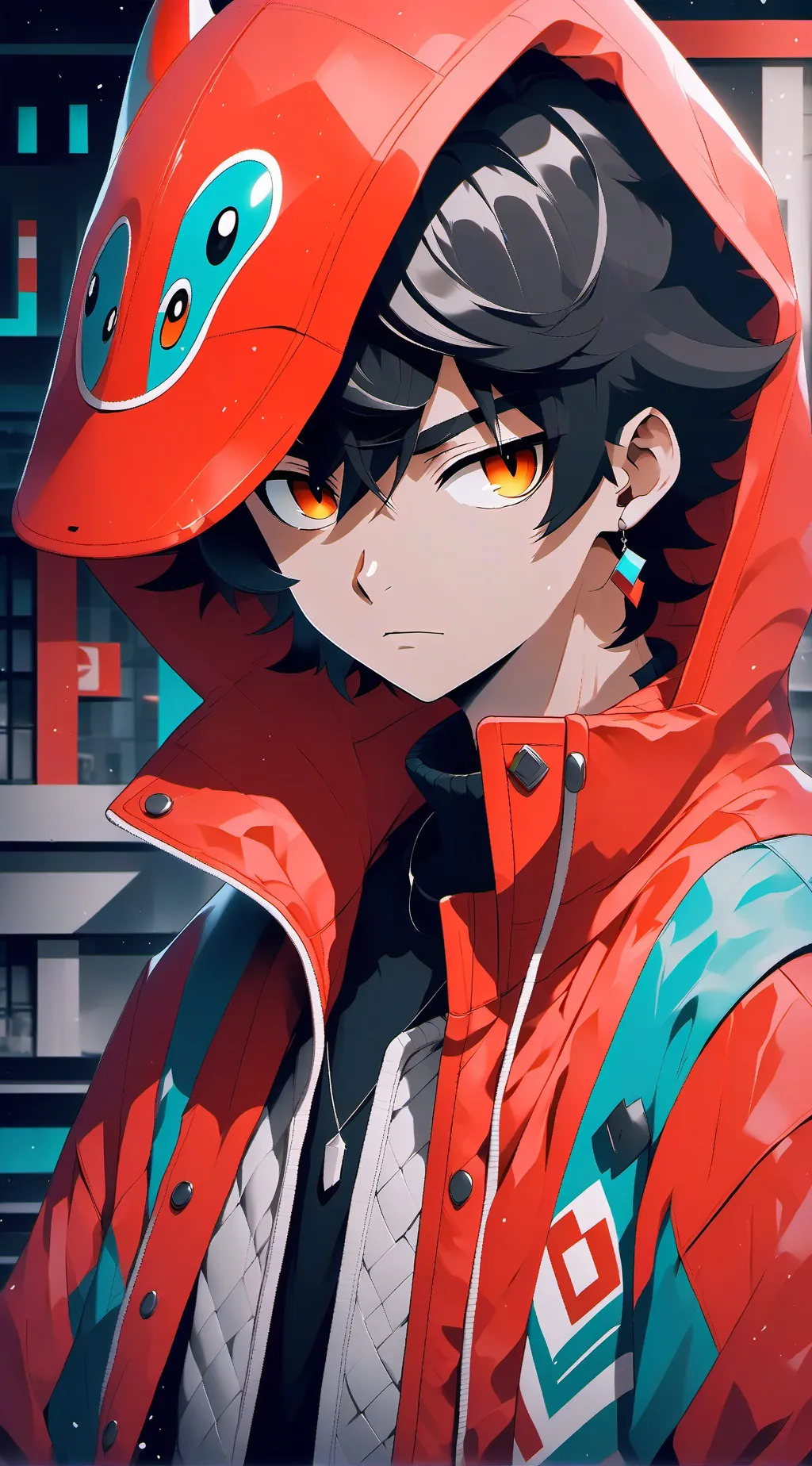 ai character: Victor  background