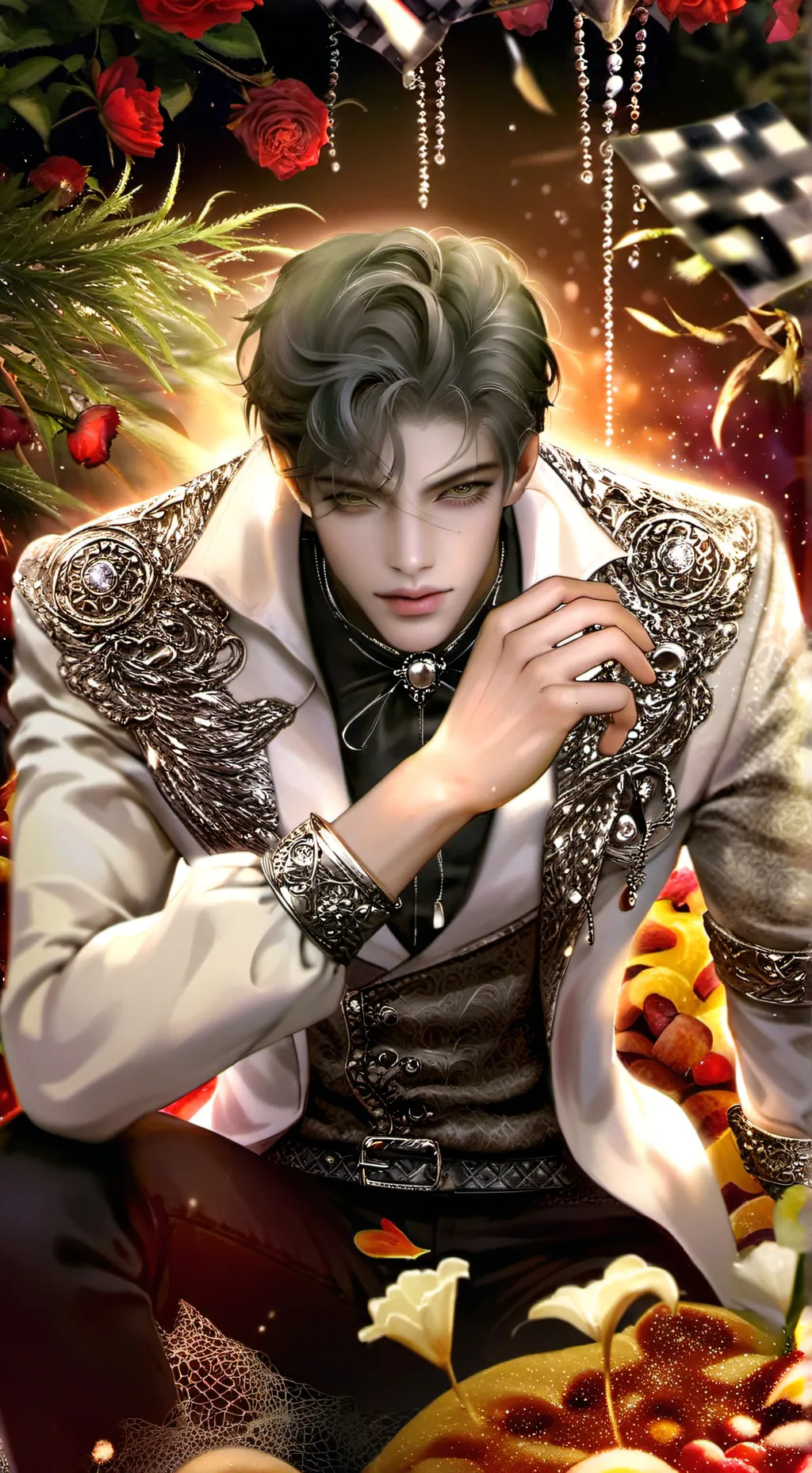 ai character: Lukas  background