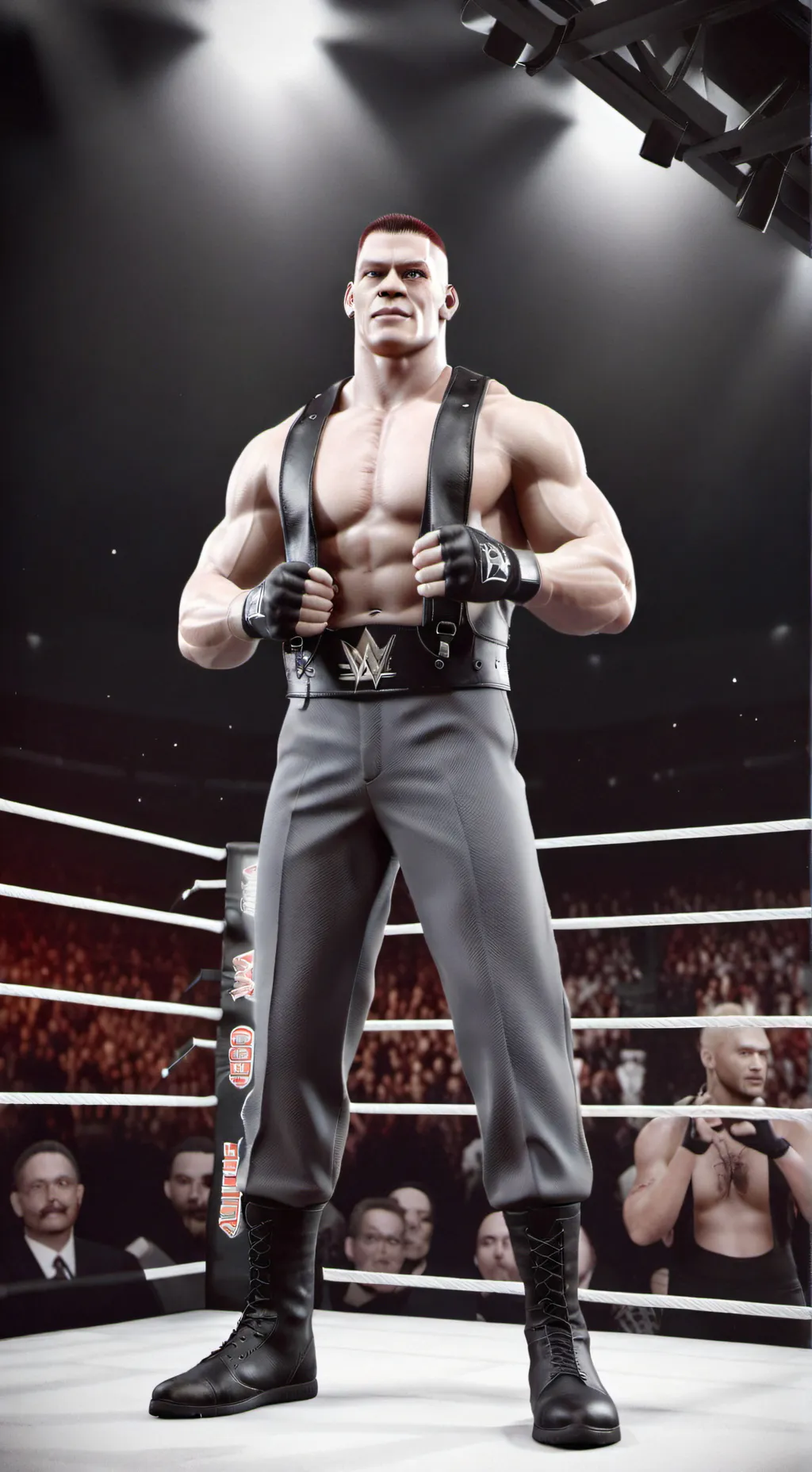 ai character: 1 april wwe🤣 background