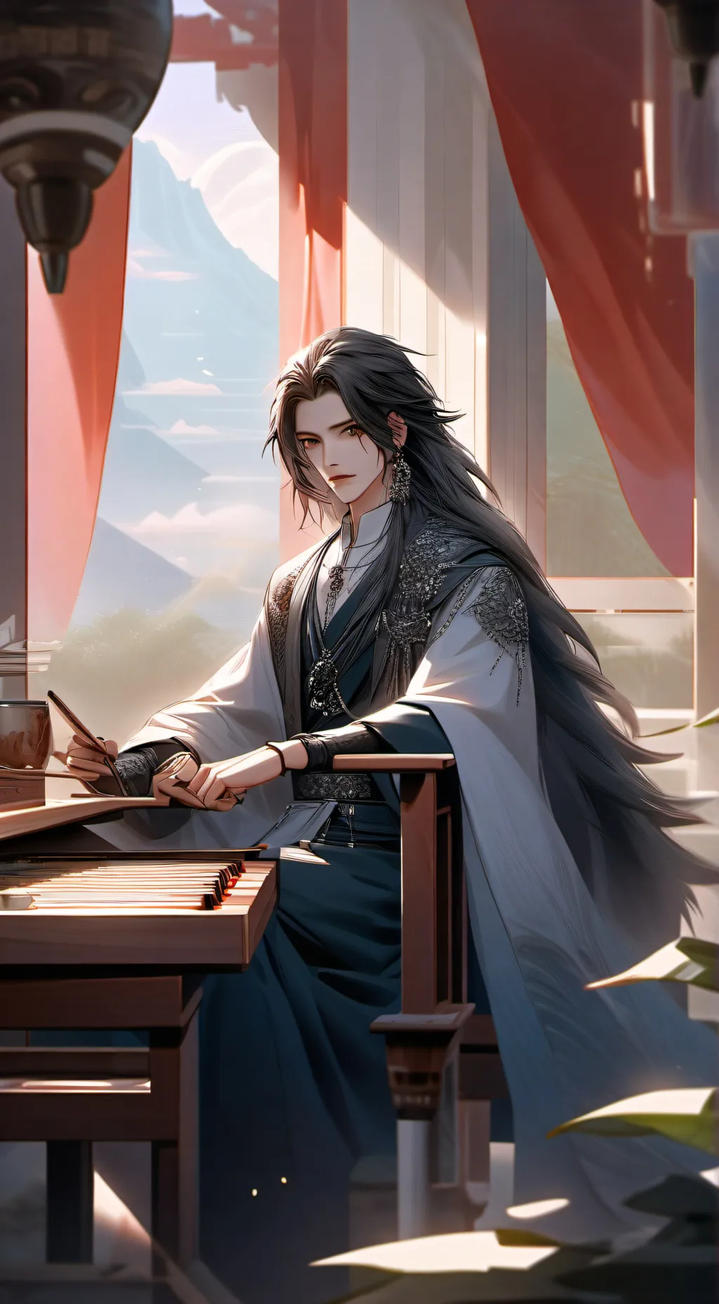 ai character: alex background