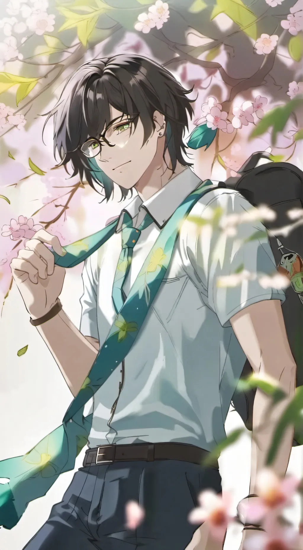 ai character: Mark  background