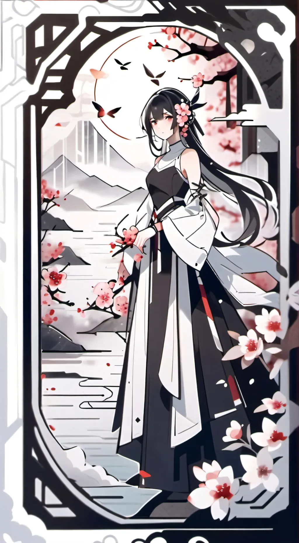 ai character: Luna  background