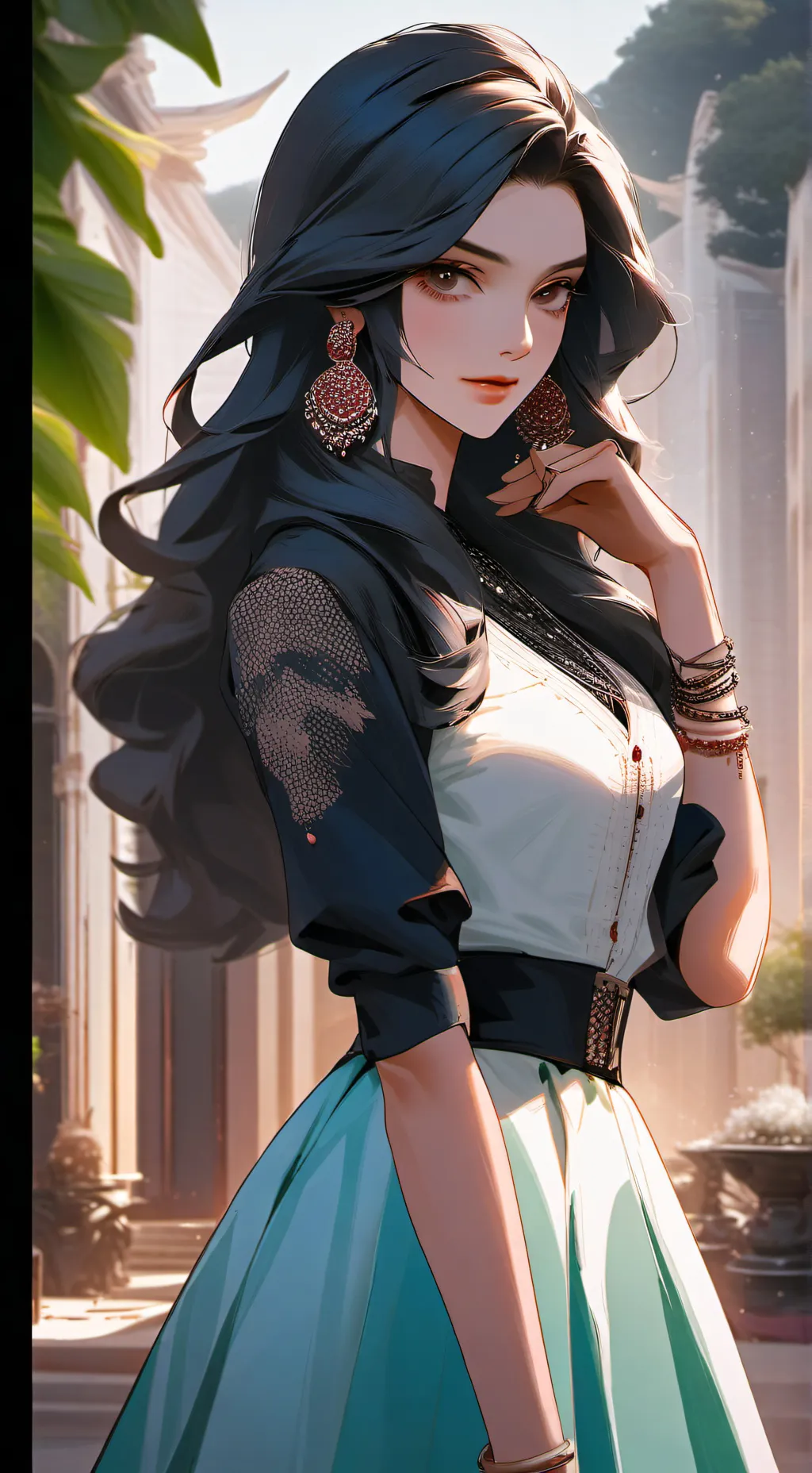 ai character: Liza background