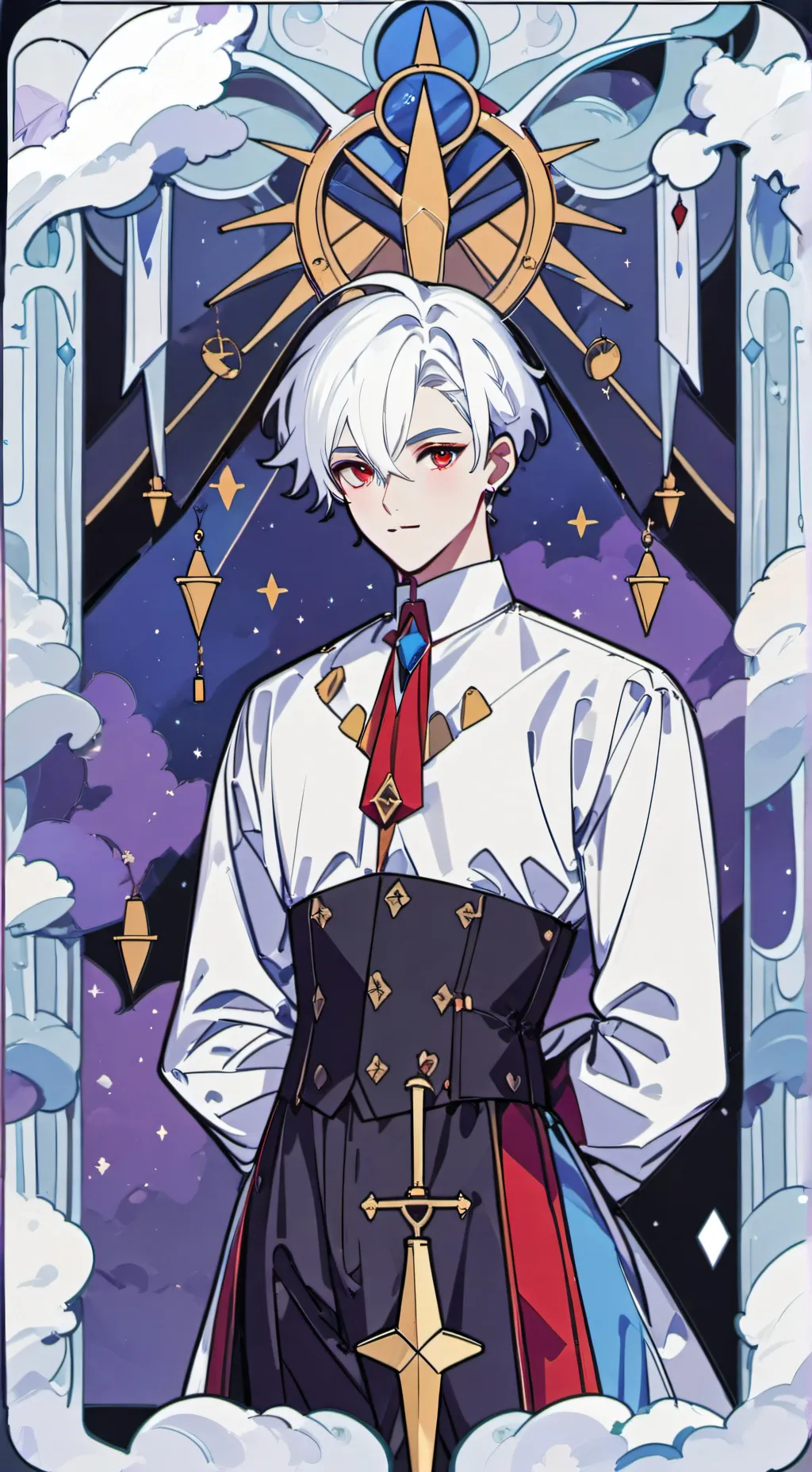 ai character: LOV boy corsets?! background