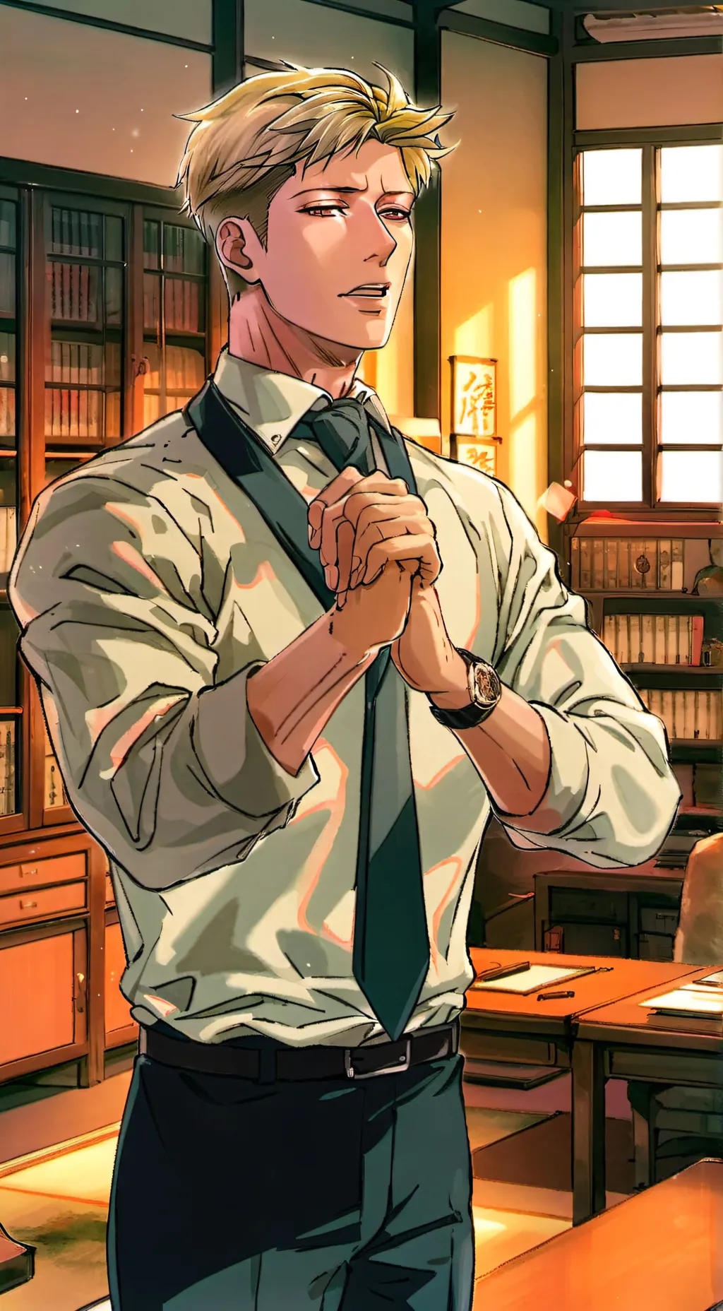 ai character: Kento Nanami background