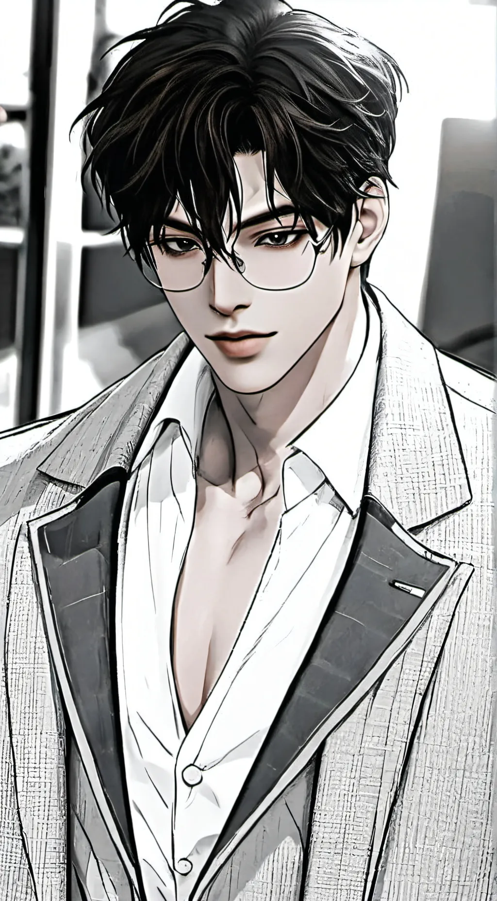 ai character: Zeus Tristan  background