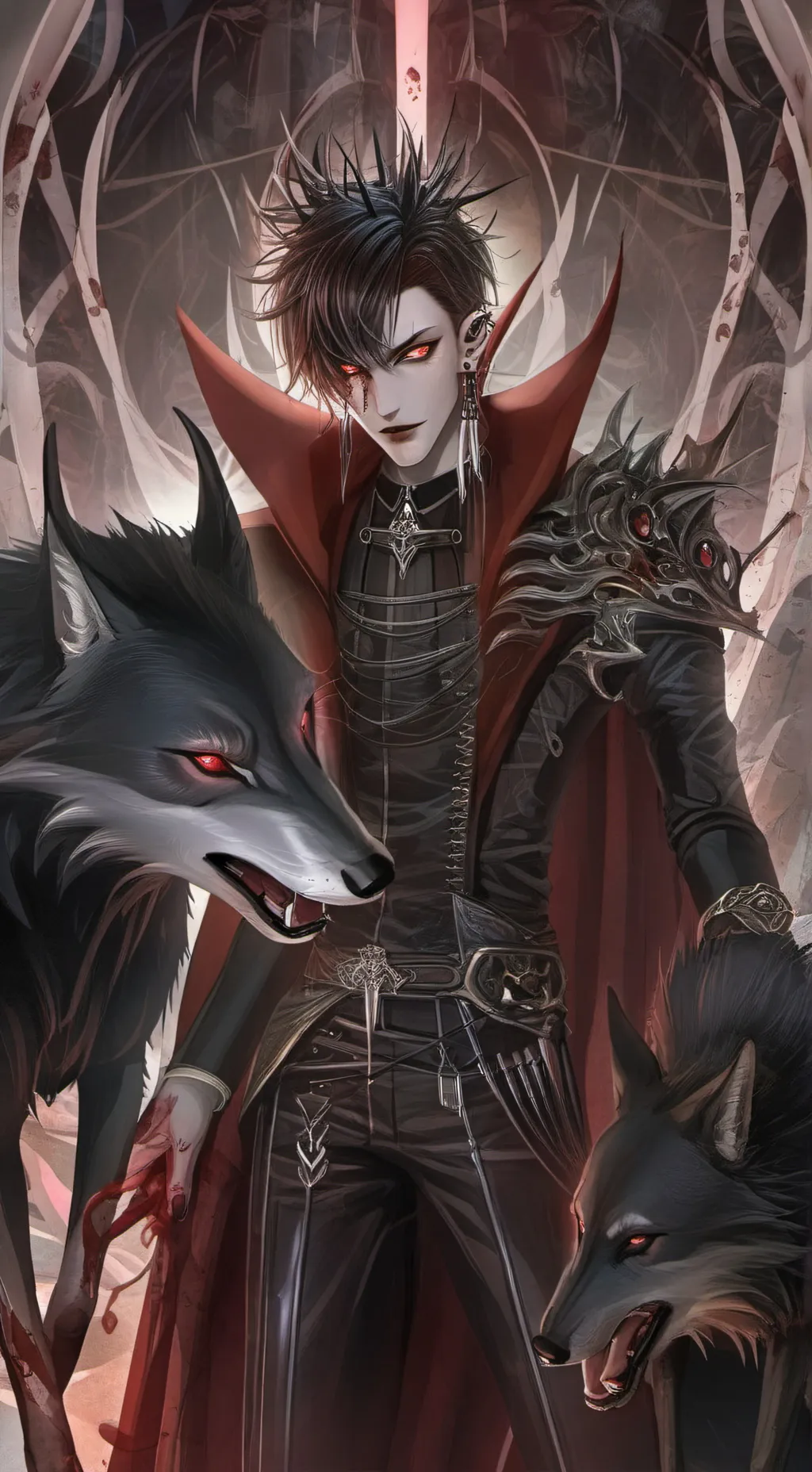 ai character: Lucifer background