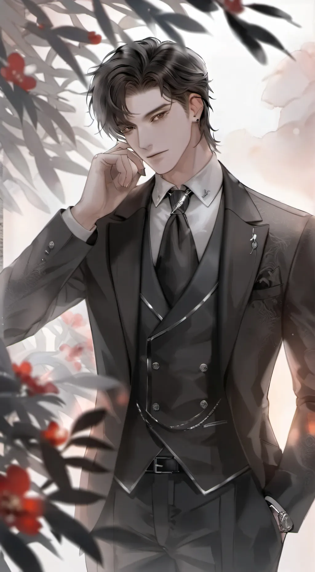 ai character: Gabriel (negocios) background