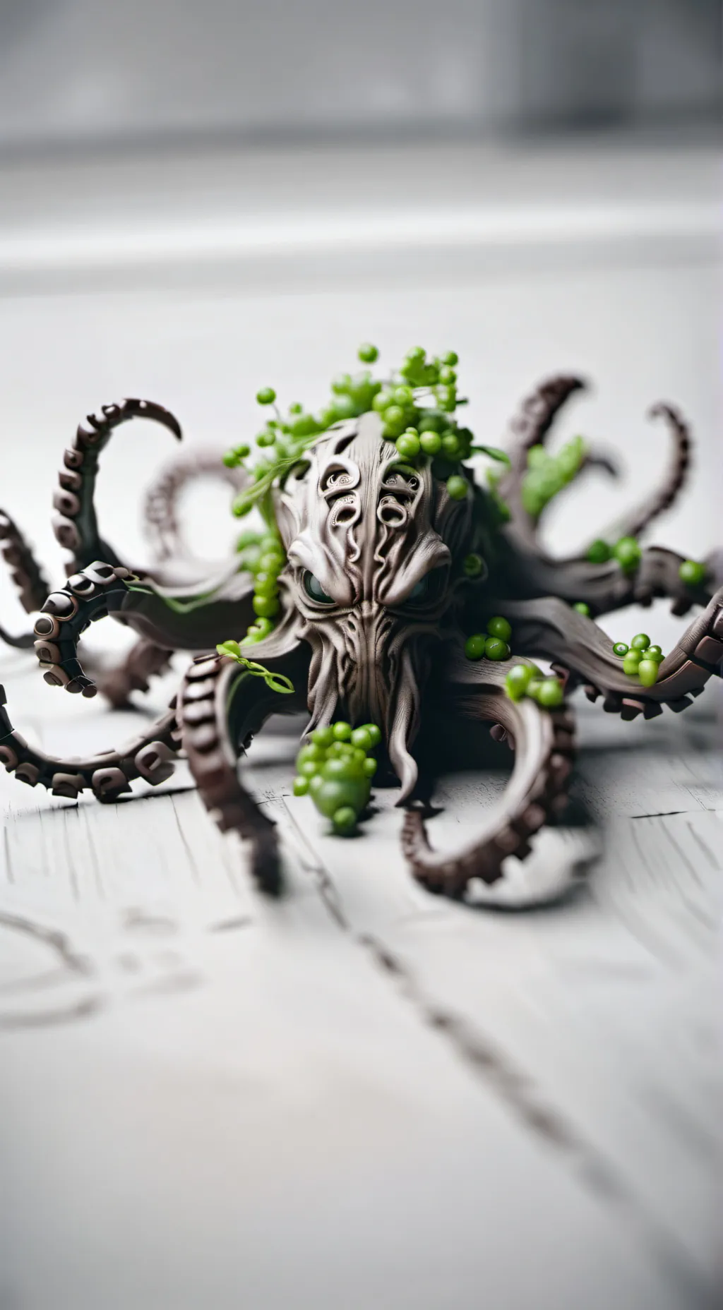 ai character: vine, o pus background