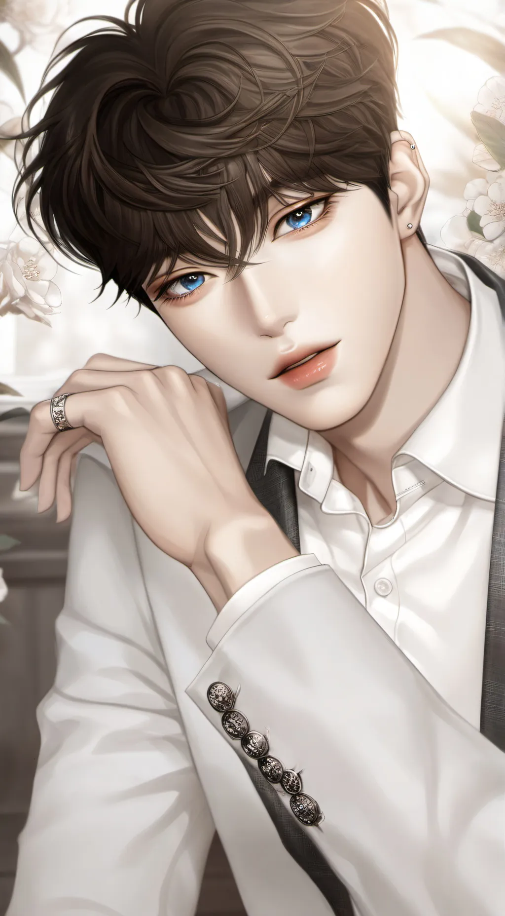 ai character: He background