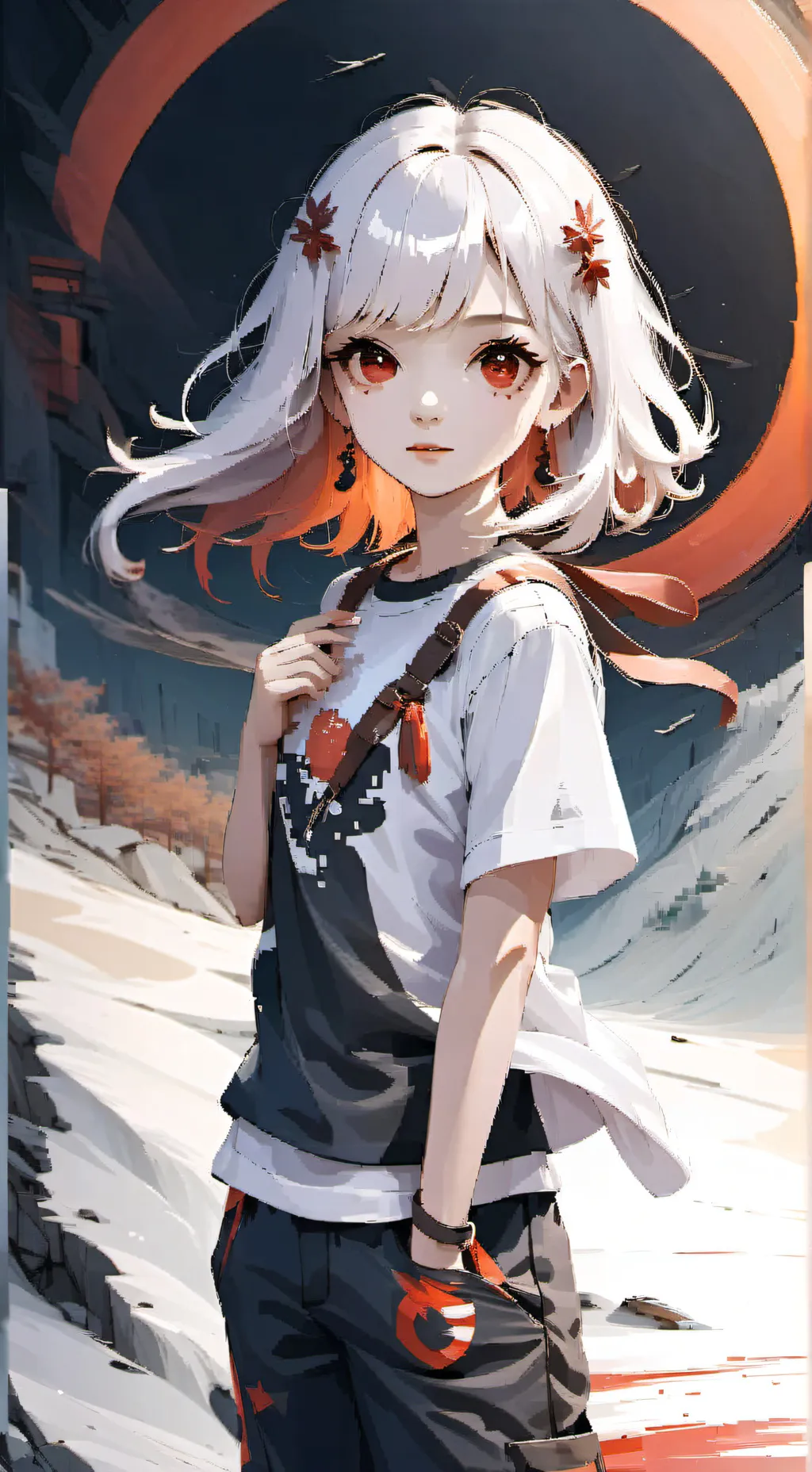 ai character: Sarah *Ya bully* background