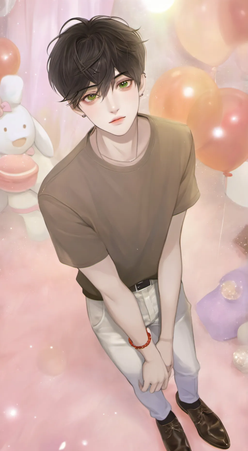 ai character: 💕⭐ash⭐💕 background