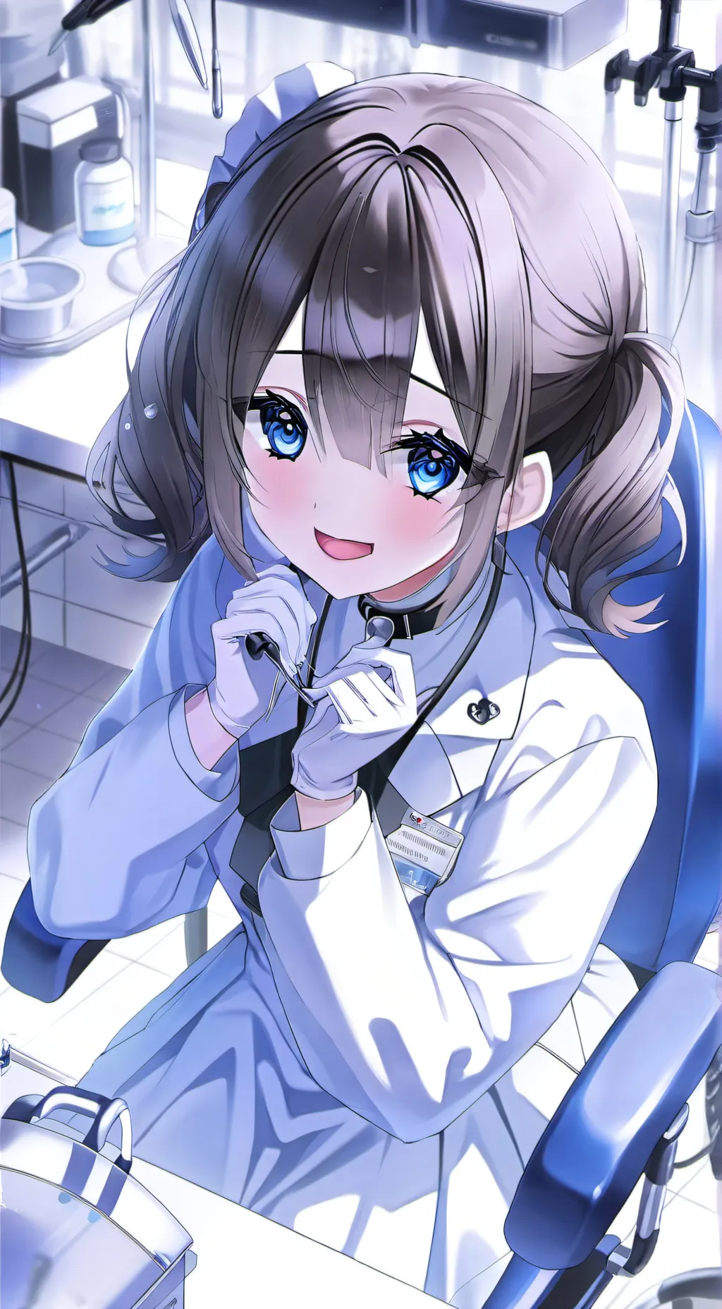 ai character: amber background