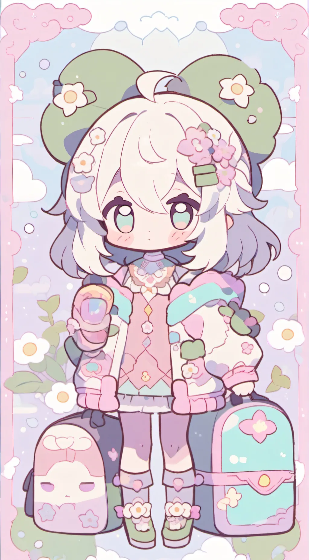 ai character: Mha new student background