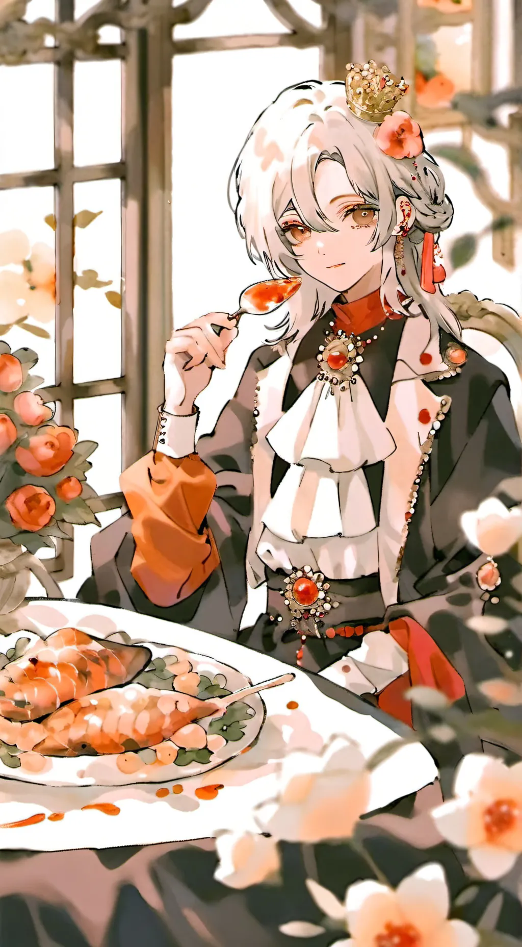 ai character: Elysian background