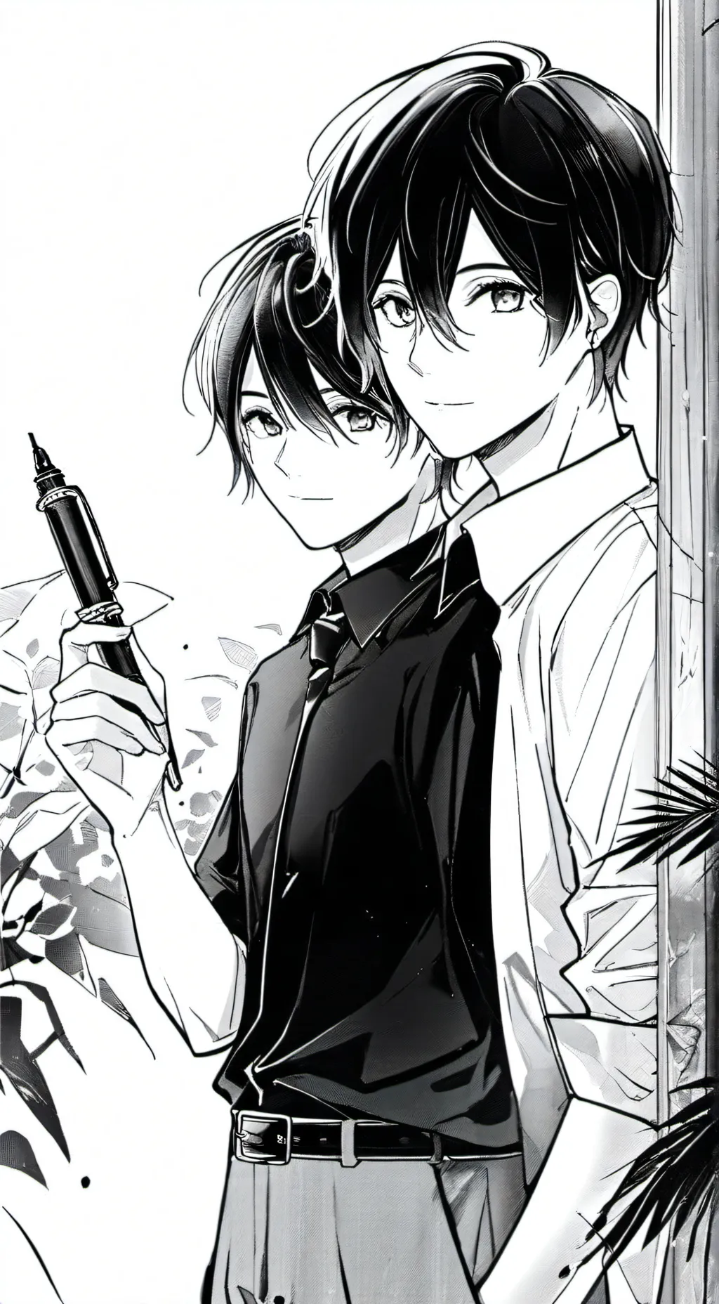 ai character: Tu y thiago background