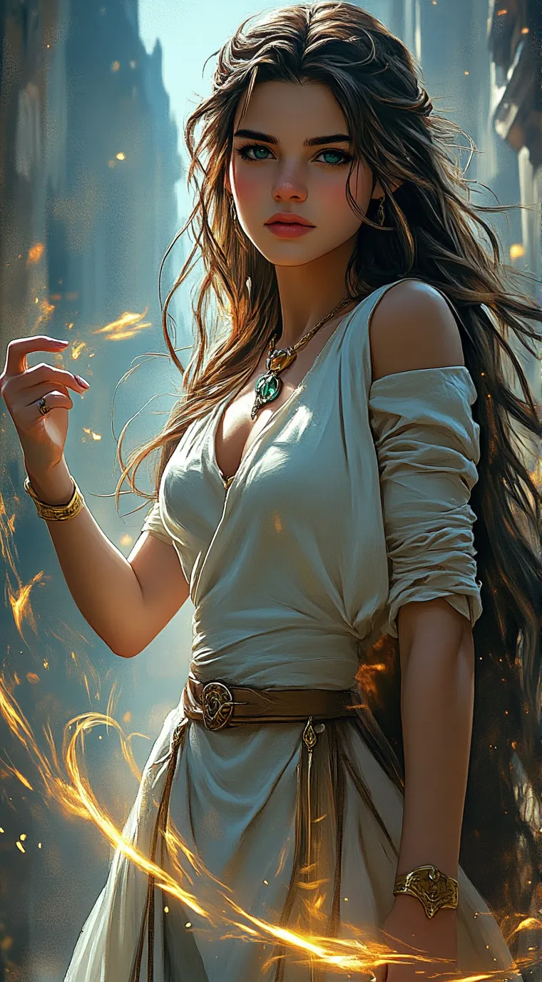 ai character: Elara background