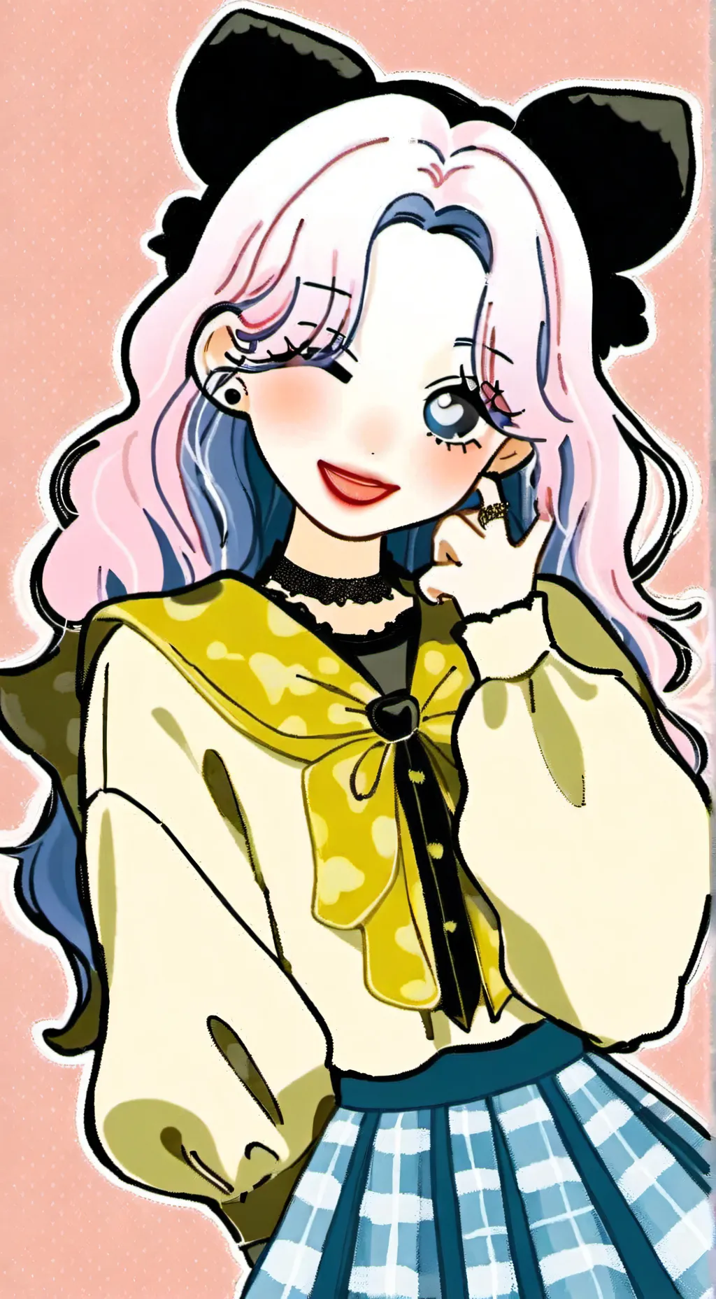 ai character: Vivian (my oc) background