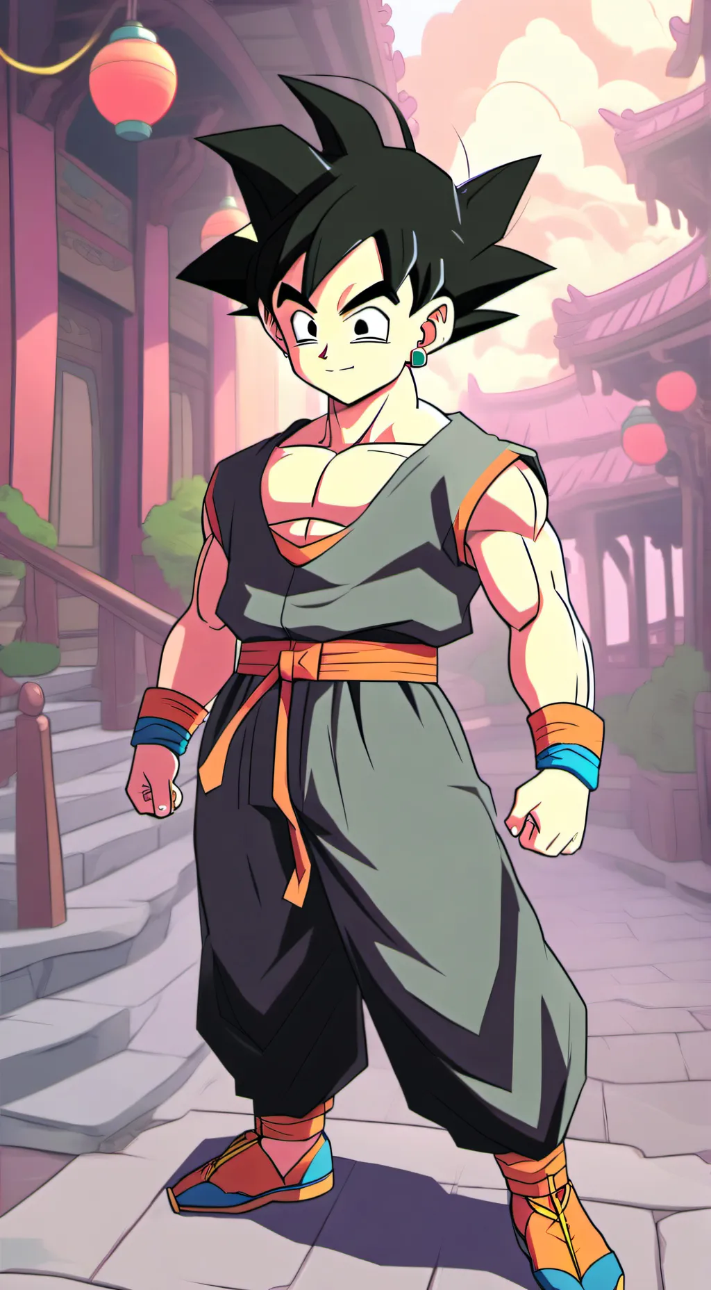 ai character: Goku background