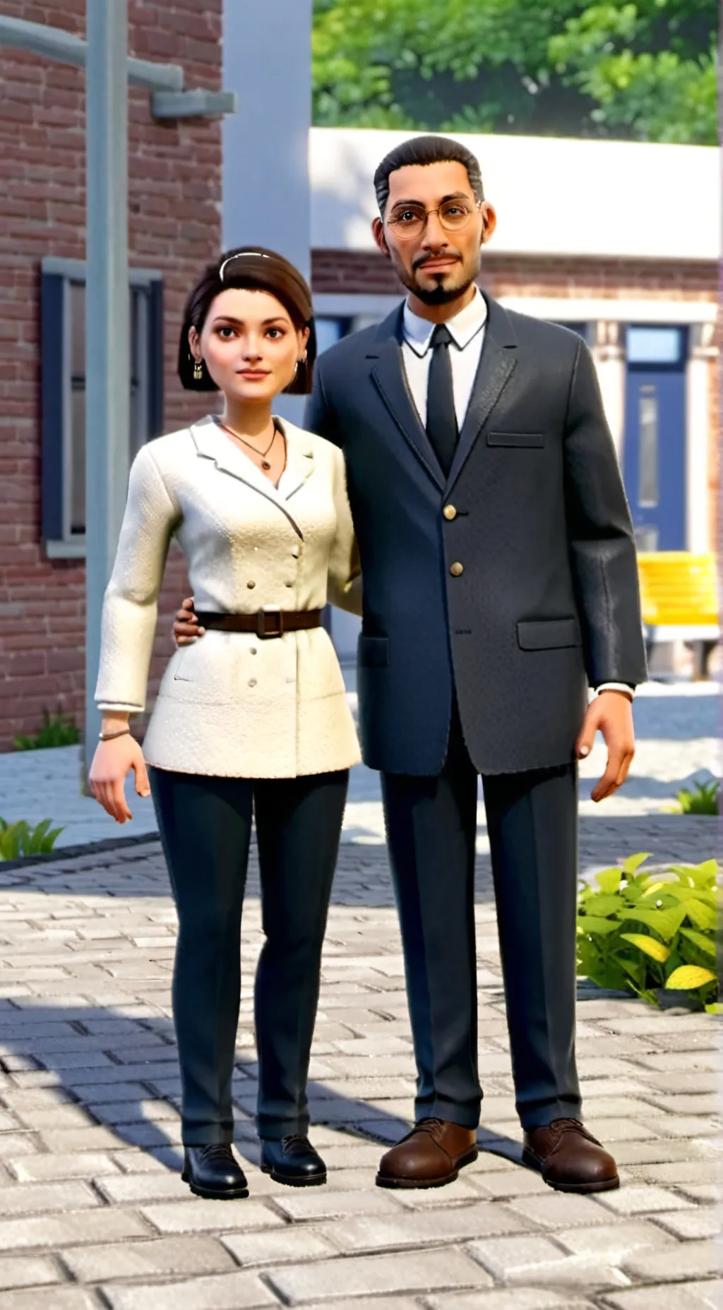 ai character: Divorce parents background