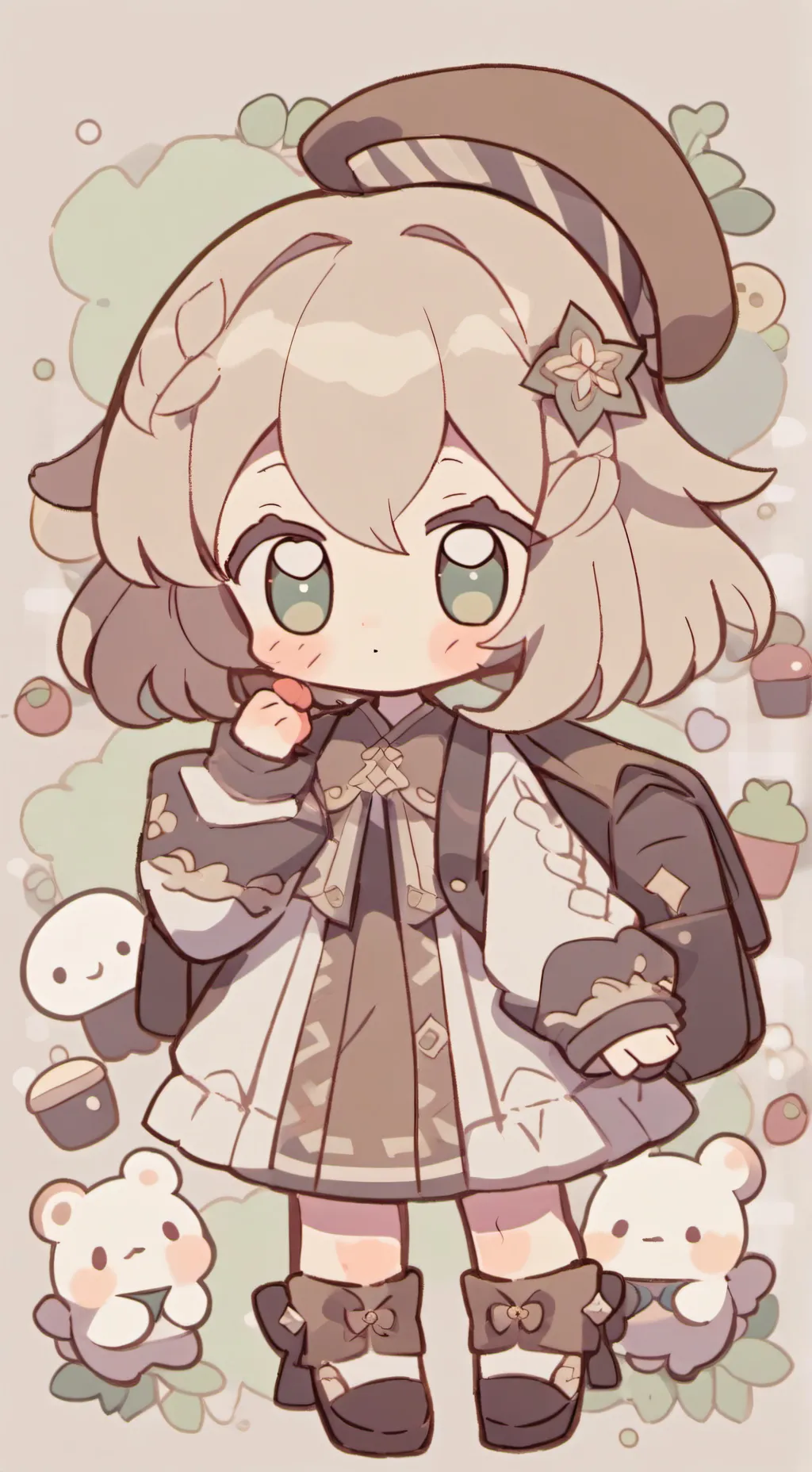 ai character: 💊💉🍓dr.sprout🍓💉💊 background