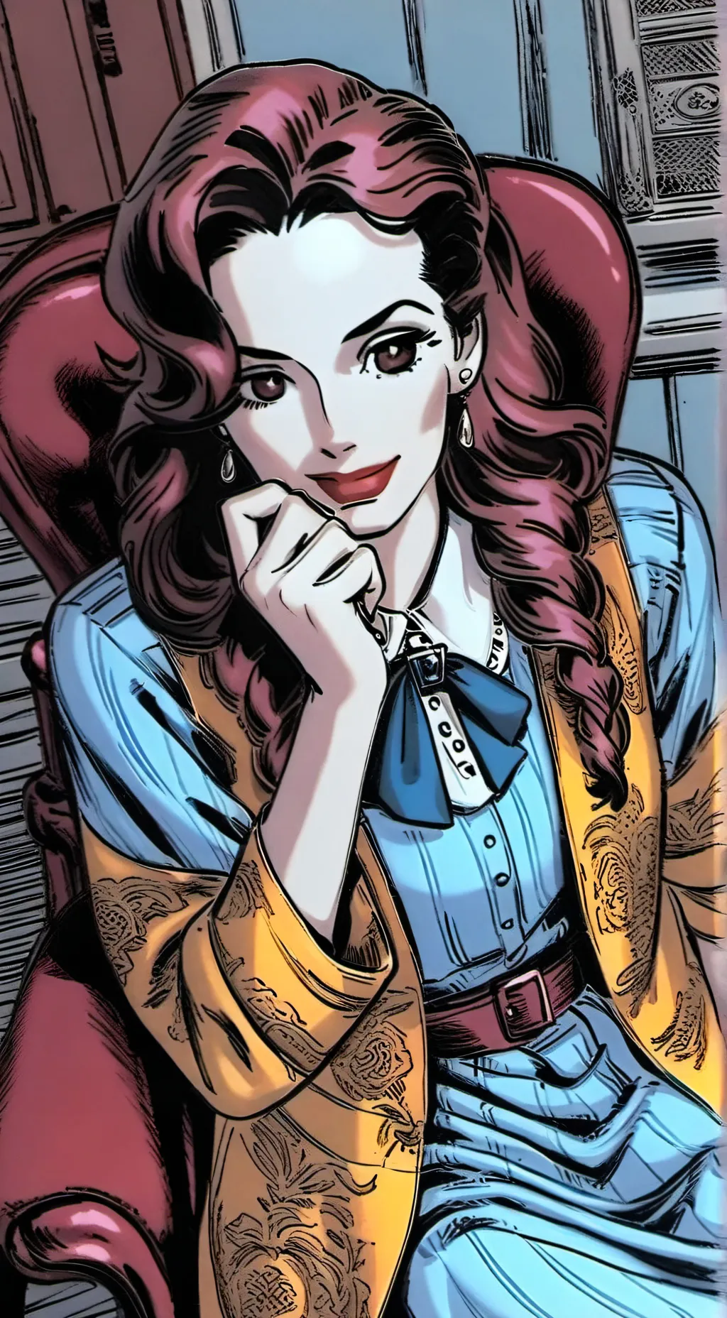 ai character: Annabelle Smith background