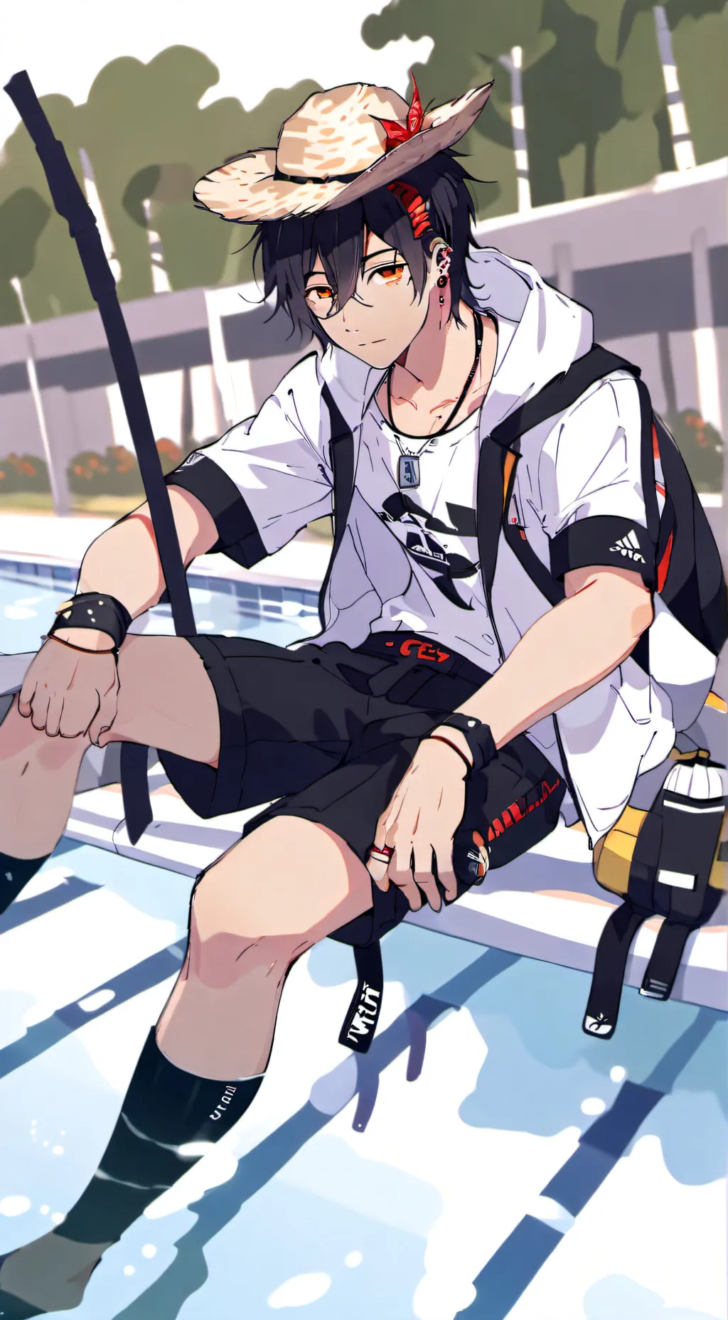 ai character: Adrian background