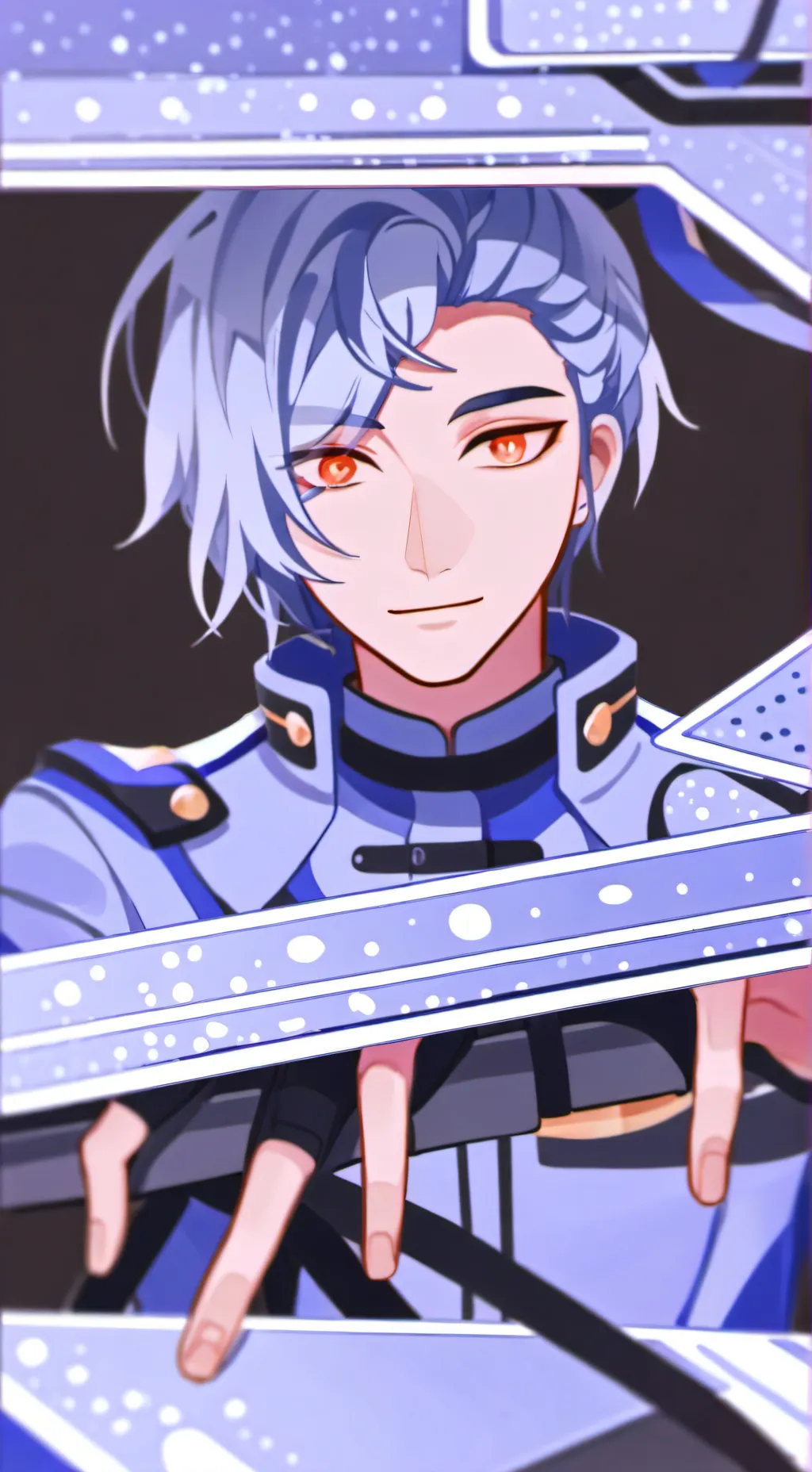 ai character: Adrian  background