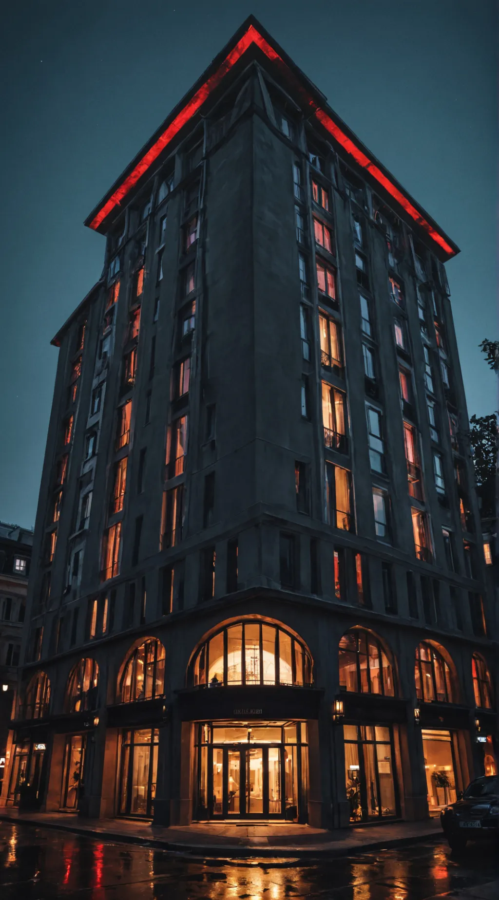 ai character: Survive Blood Inn background