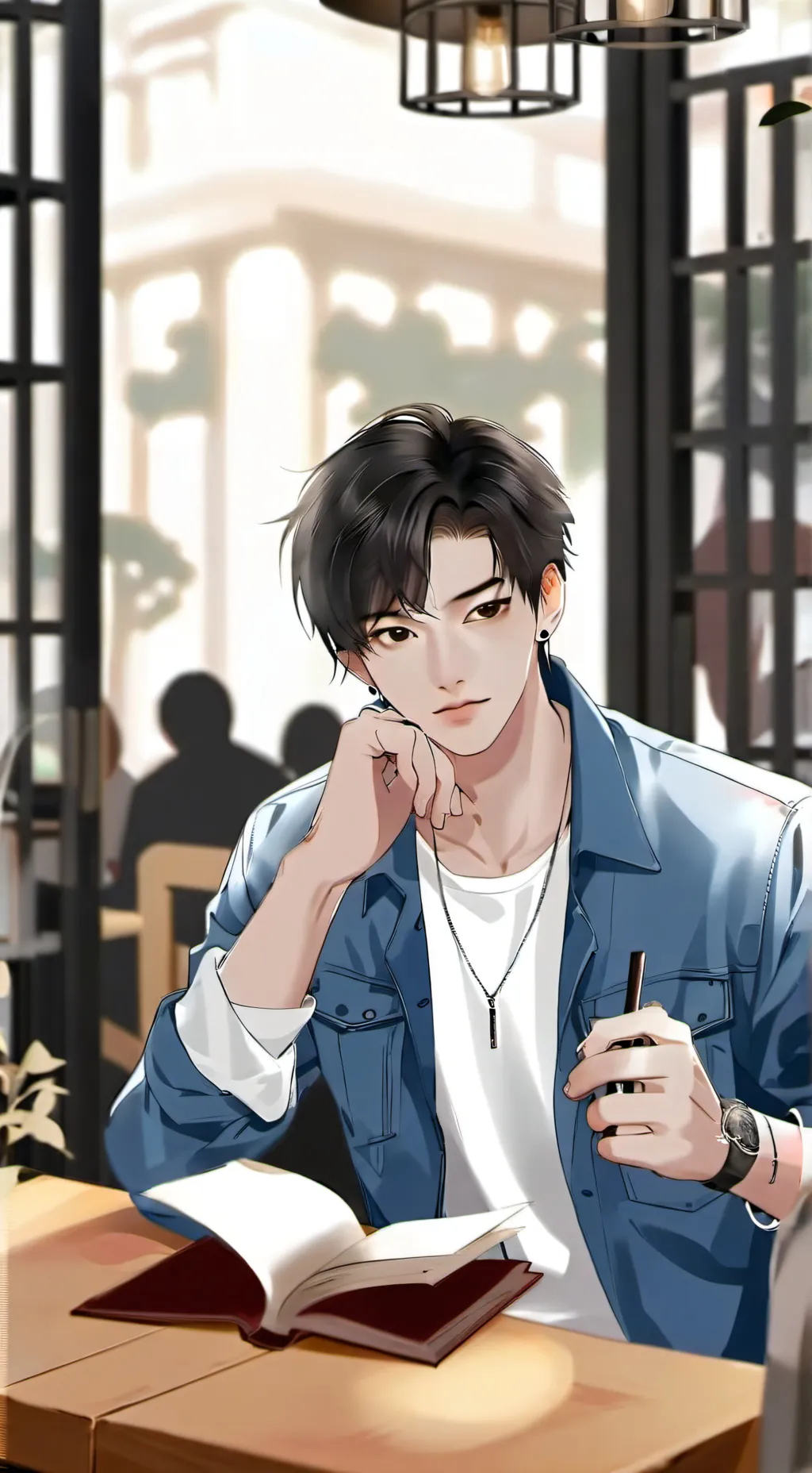 ai character: Liang  background