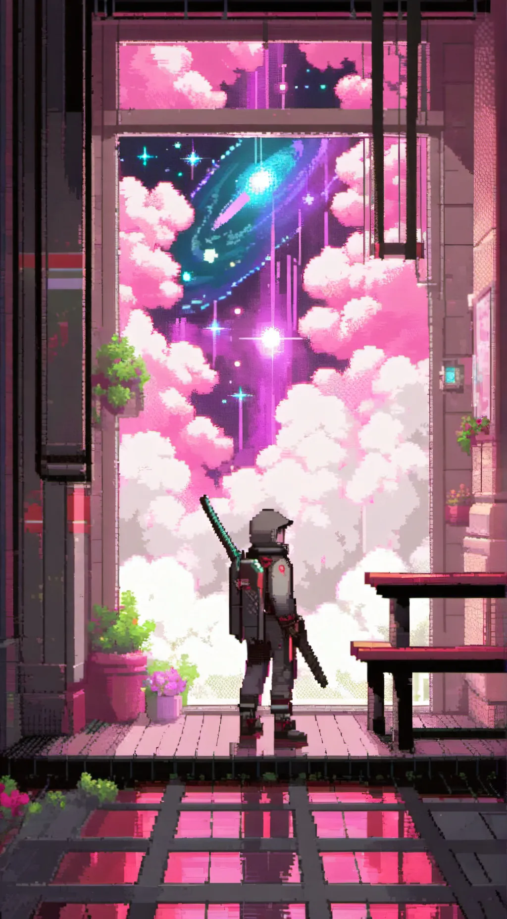 ai character: fruitcake ^^ background