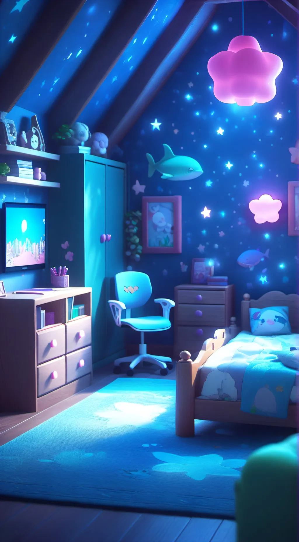 ai character: normal time :D background