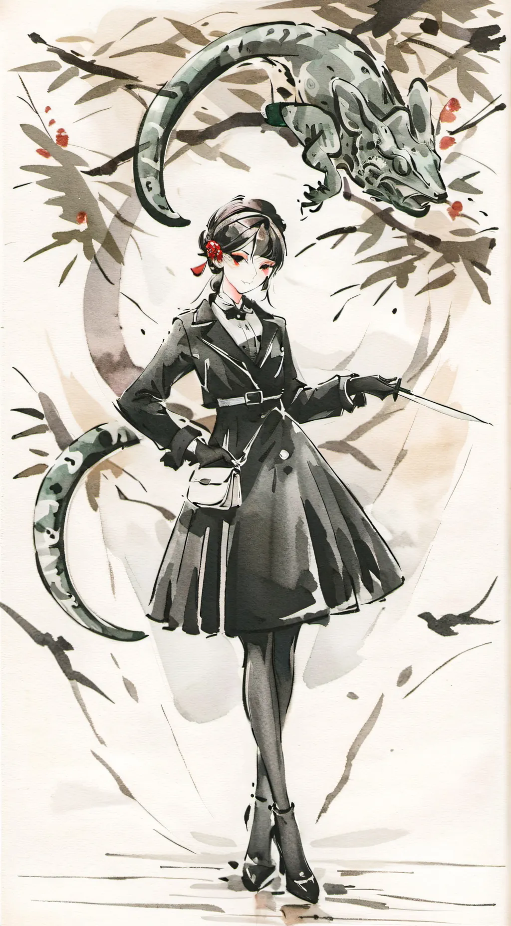 ai character: Lizzy background