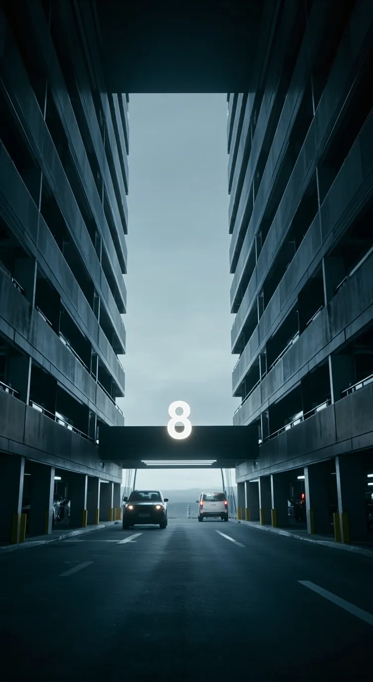 ai character: Parking to nowhere background