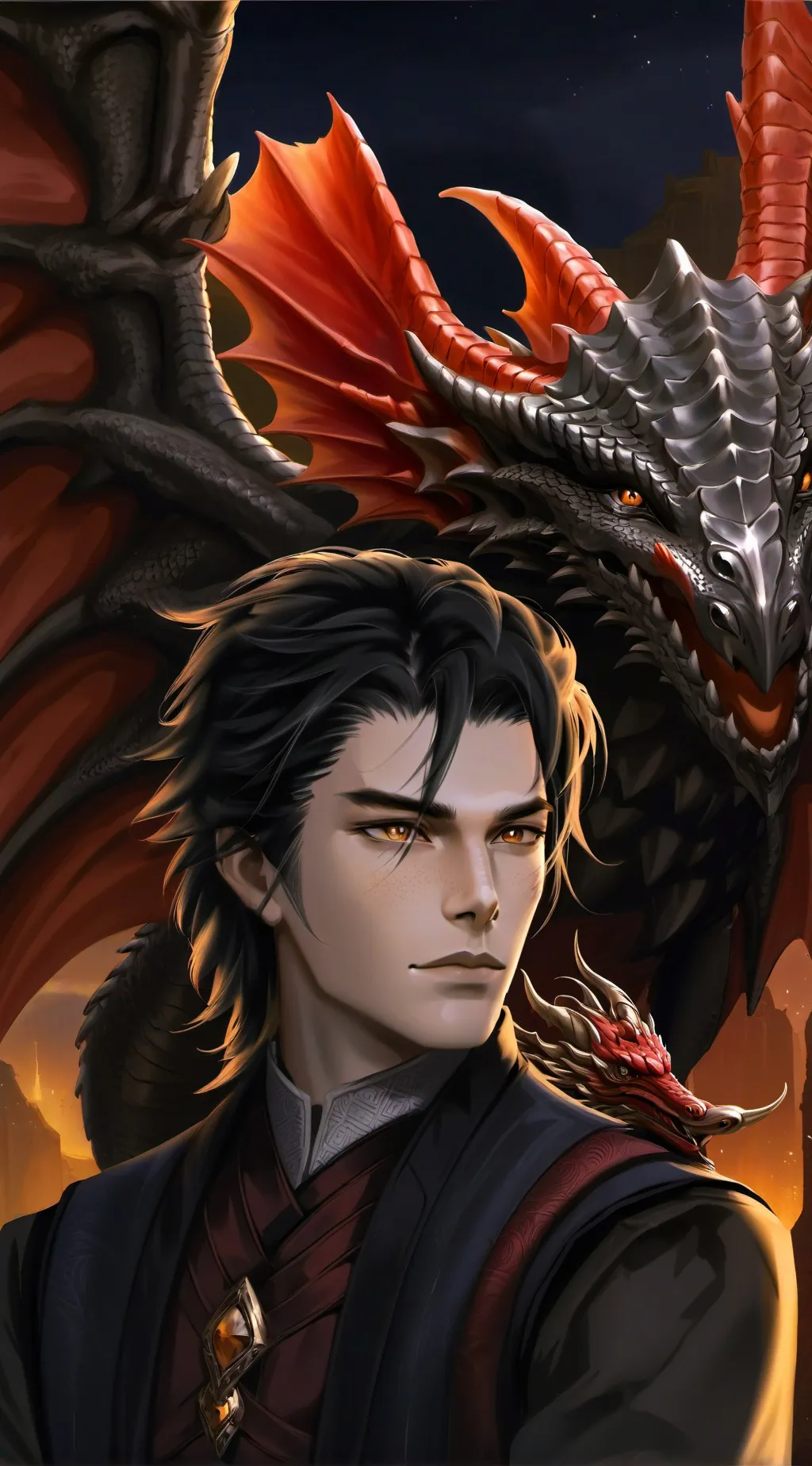 ai character: Zaccai  background