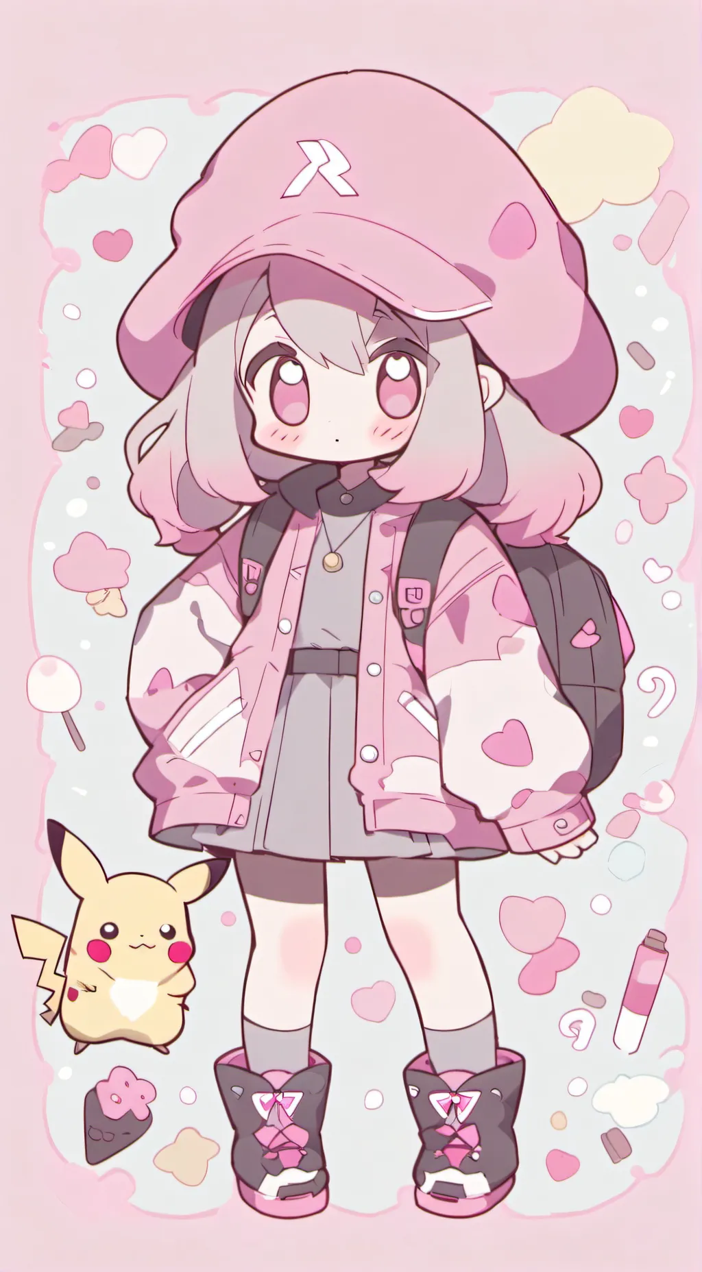 ai character: lila background