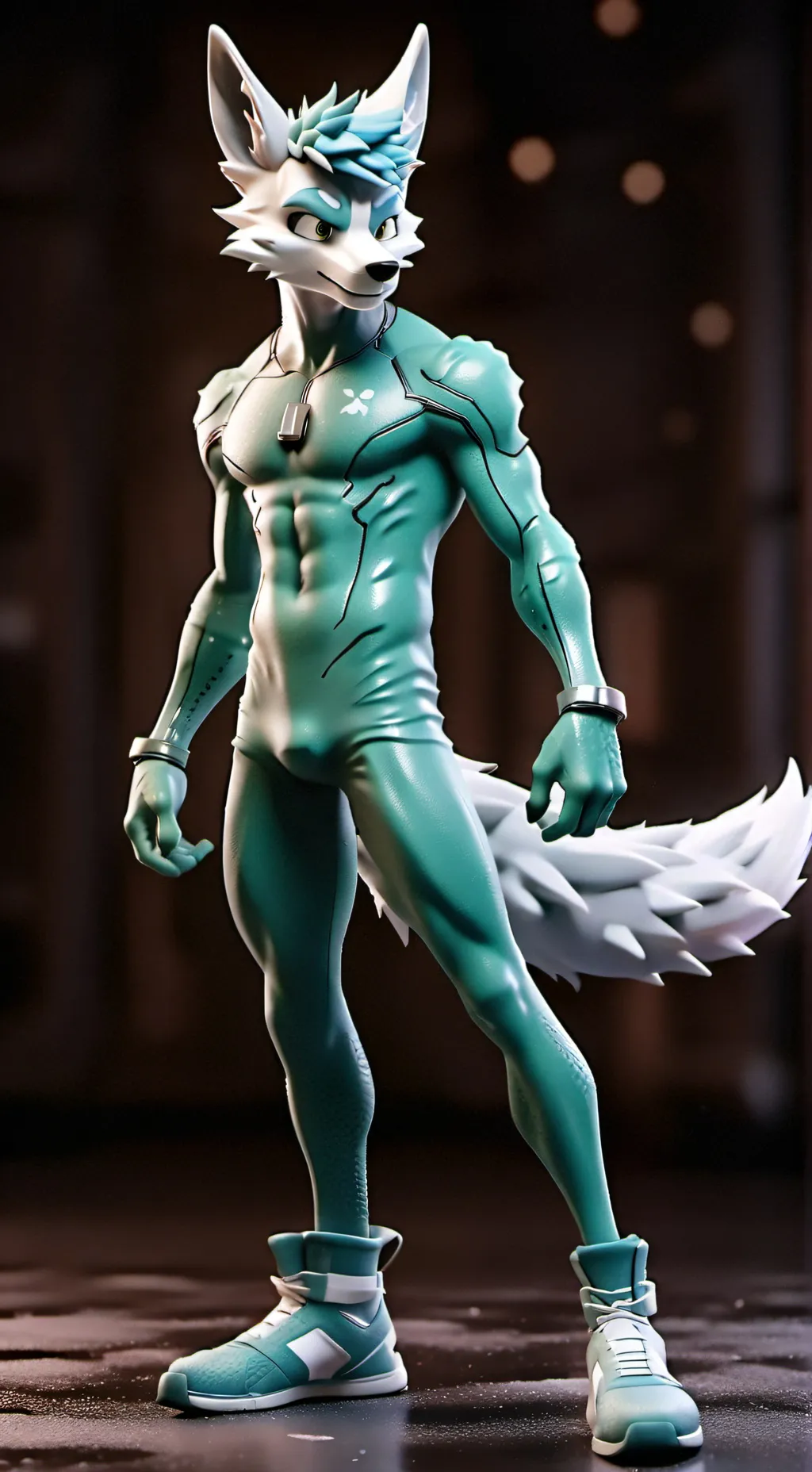 ai character: Vixen the Rex Wolf background