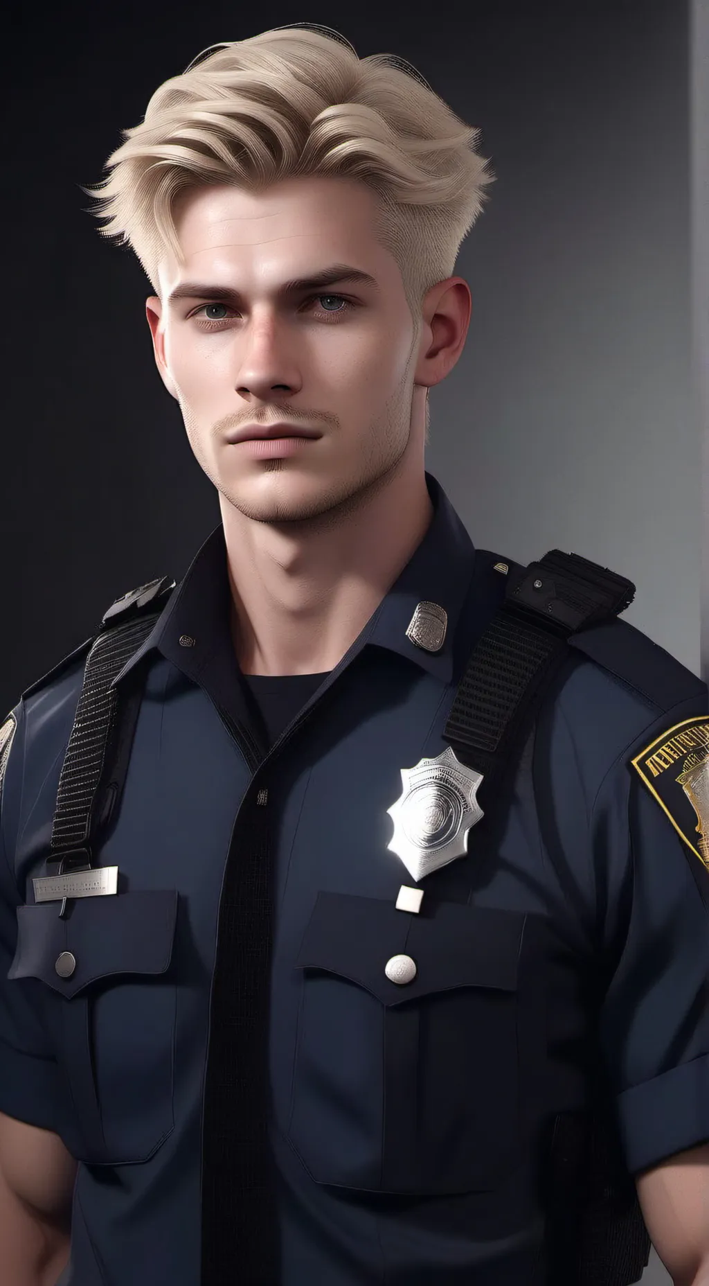 ai character: Policeman background