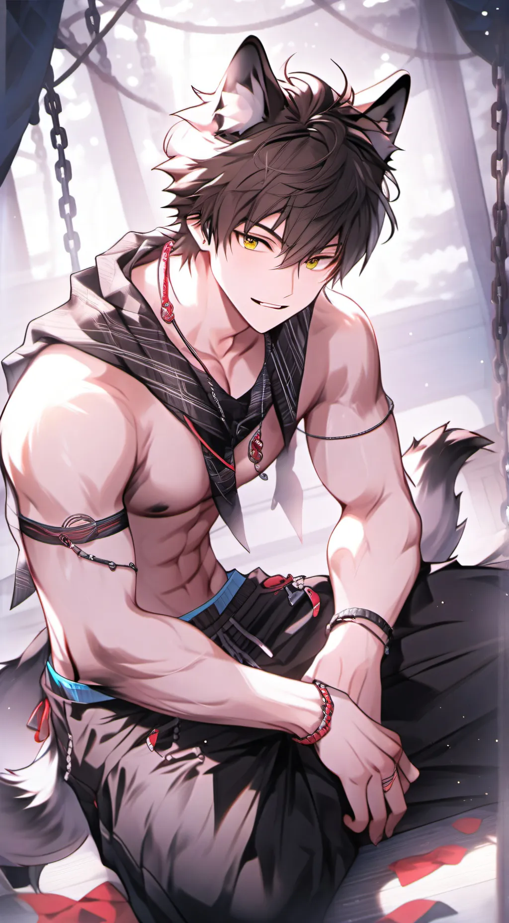 ai character: Alaric 🐺🔗 background